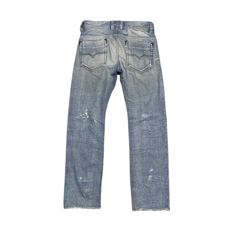 Diesel Vintage Diesel Industry Straight Leg Jeans Distressed Style Size US 30 / EU 46 - 5 Thumbnail