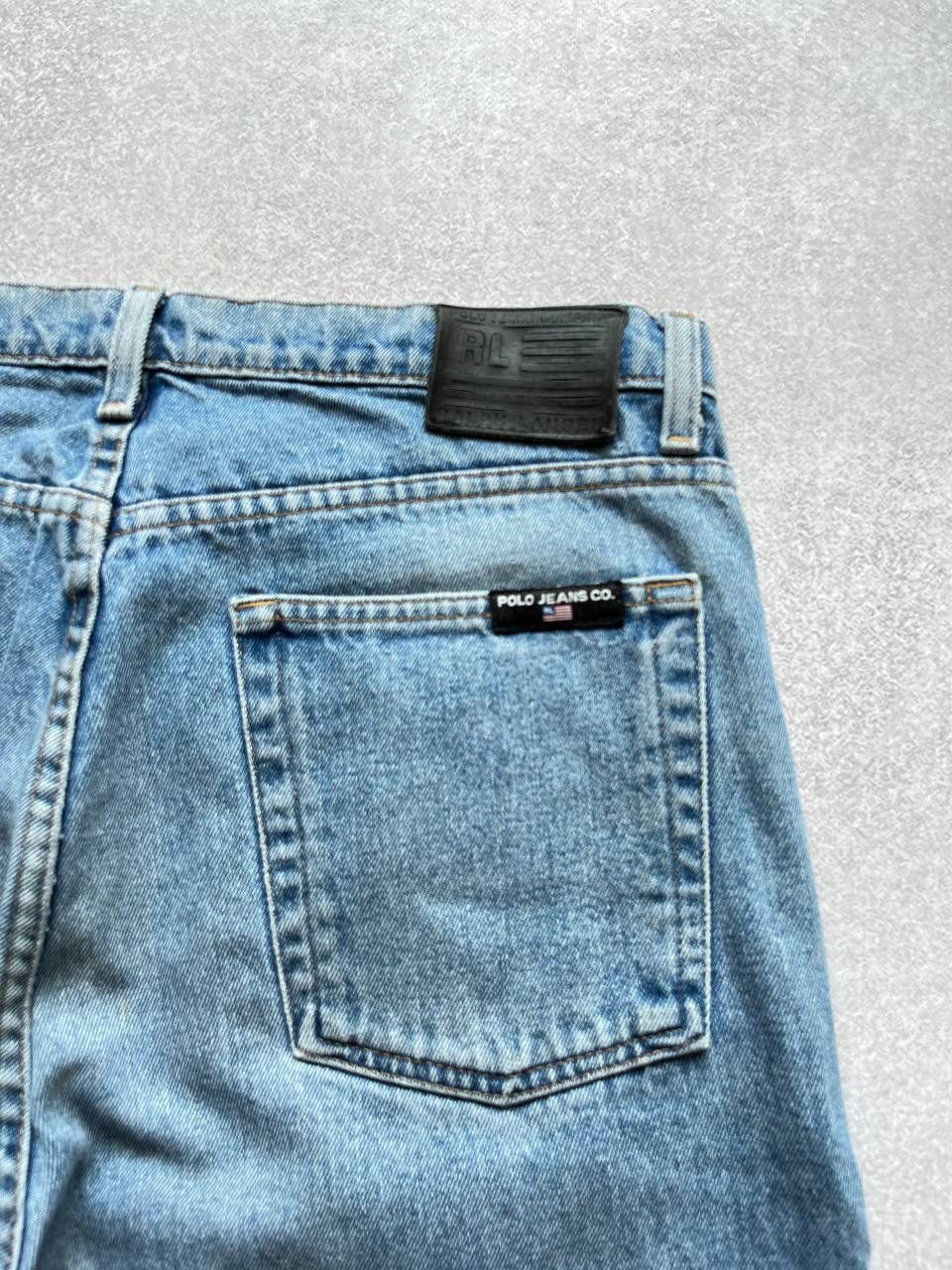 Polo Ralph Lauren × Vintage Vintage Polo Ralph Lauren Jeans Baggy Denim Pants Y2K 34x32 Size US 34 / EU 50 - 5 Thumbnail