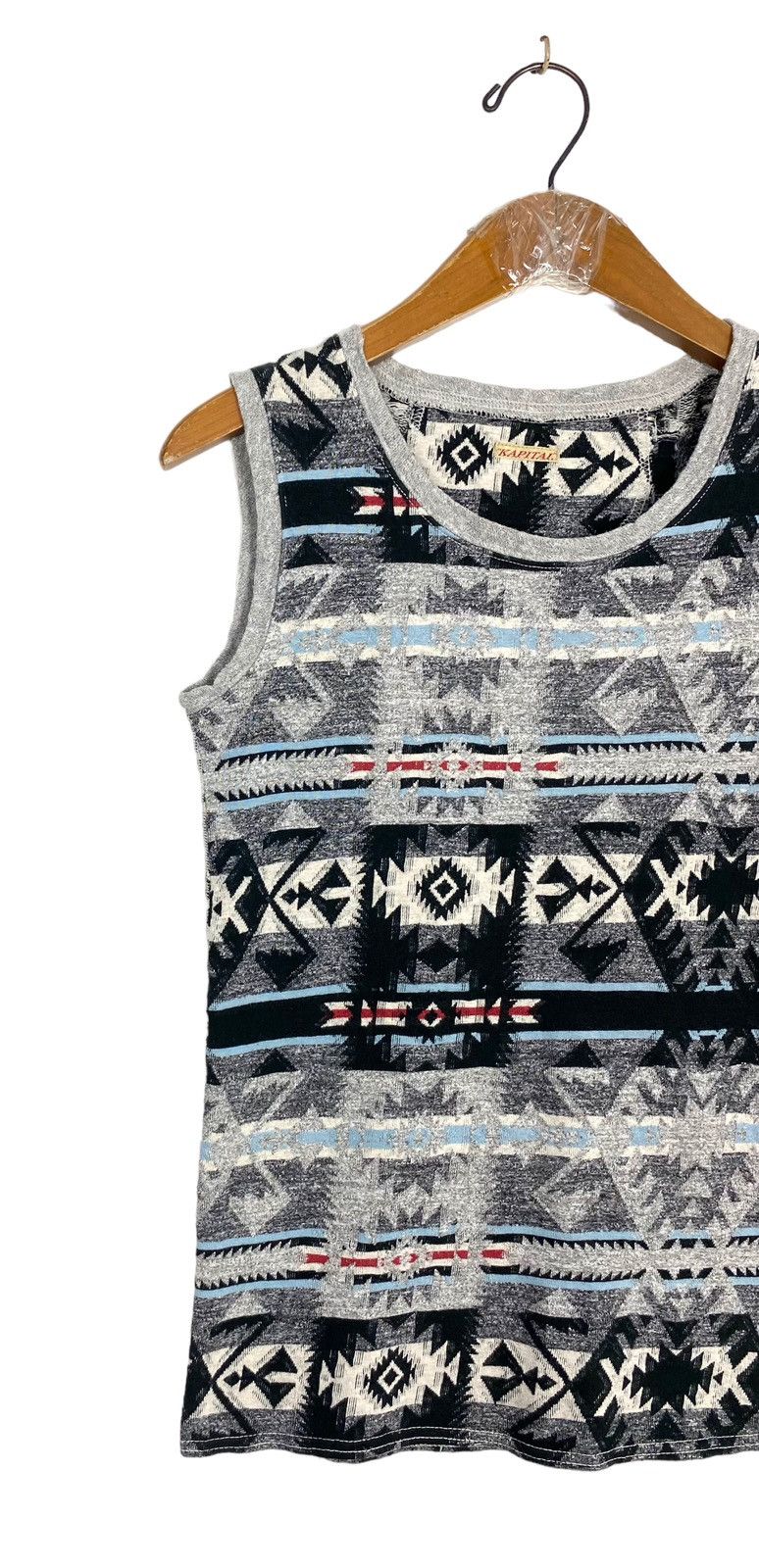 Kapital Rare‼️ Kapital Tribal Navajo Tank Top Made in Japan Size US XS / EU 42 / 0 - 2 Thumbnail