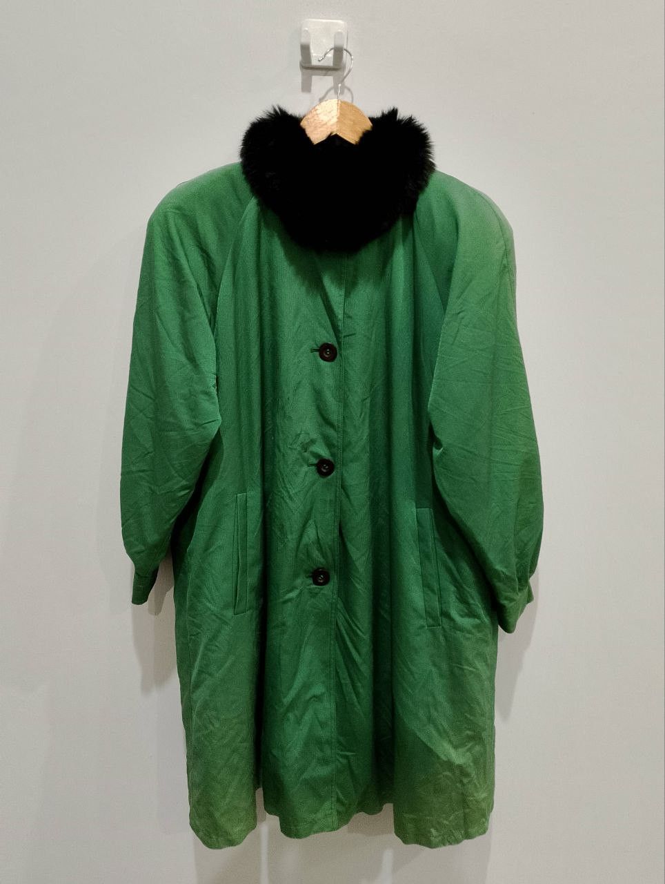 Japanese Brand FOND MOONBAT Japan Tuxedo Faux Fur Long Coat Jacket Size M / US 6-8 / IT 42-44 - 1 Thumbnail
