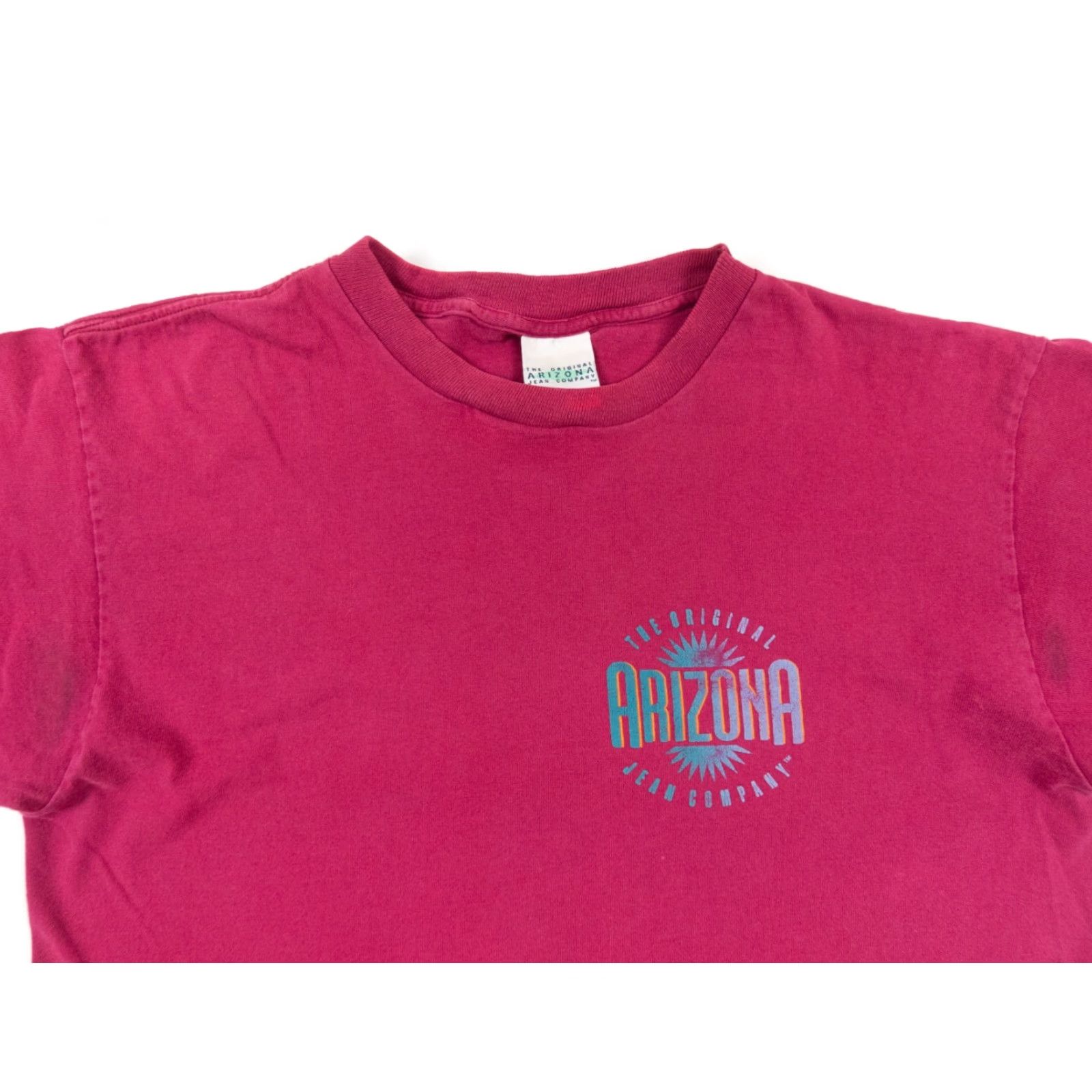 Vintage VINTAGE Arizona Jeans T-Shirt Shirt Mens Adult XL Purple 90s 1990s Short Sleeve Crew Neck Logo Tee Size US XL / EU 56 / 4 - 2 Thumbnail