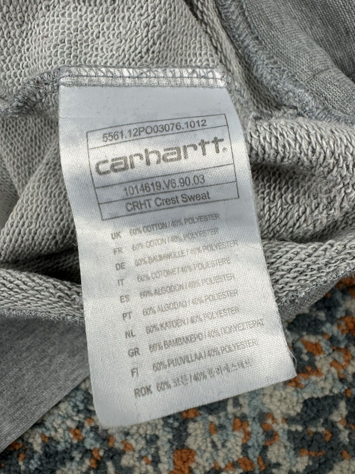 Carhartt Carhartt crest sweat Size US S / EU 44-46 / 1 - 8 Thumbnail