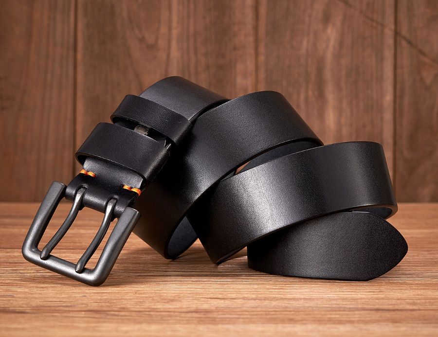 Japanese Brand × Leather Double Pin Buckle Leather Belt Size ONE SIZE - 2 Thumbnail