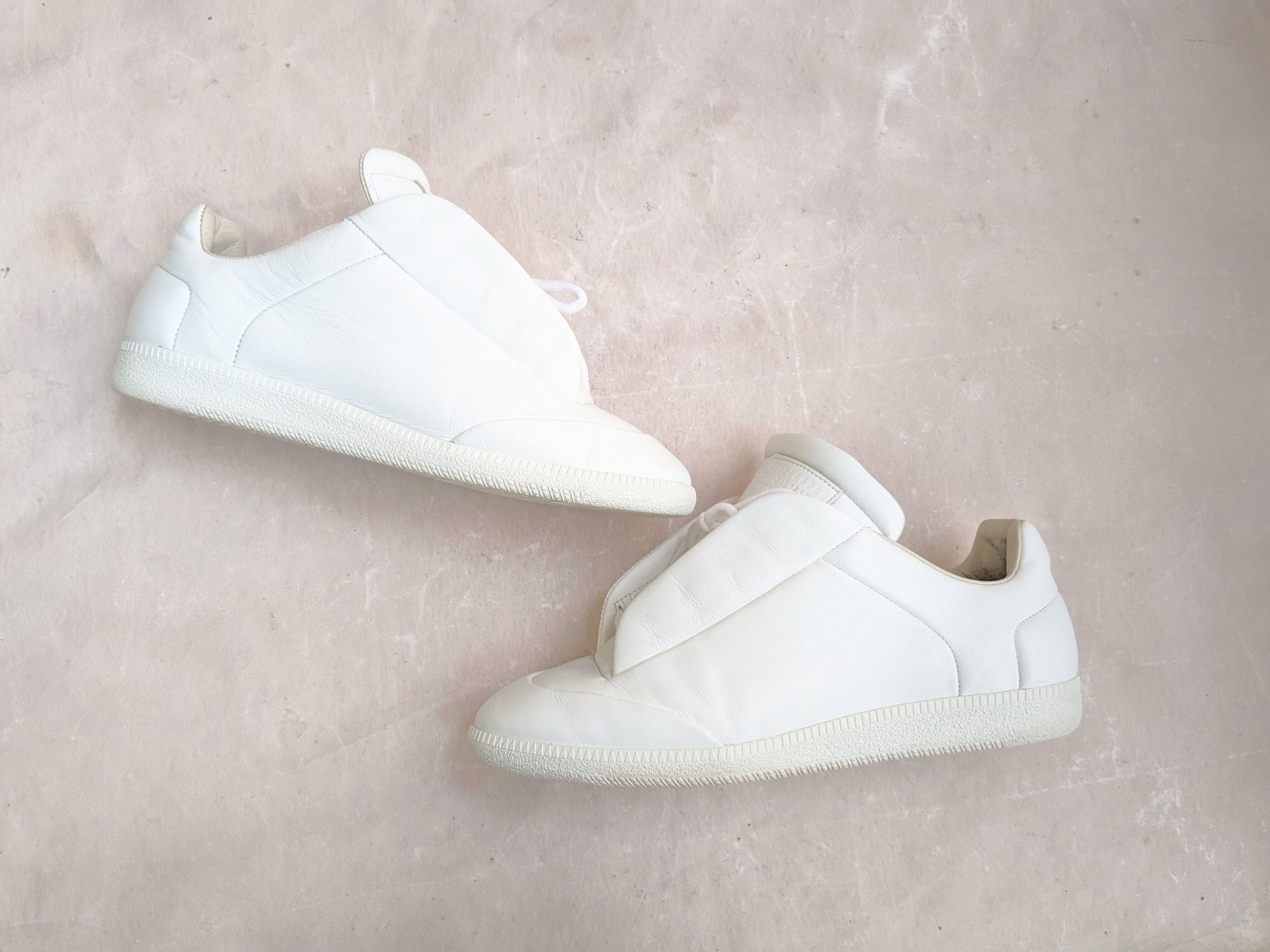 Maison Margiela Future White 9 42 Low Tops Leather