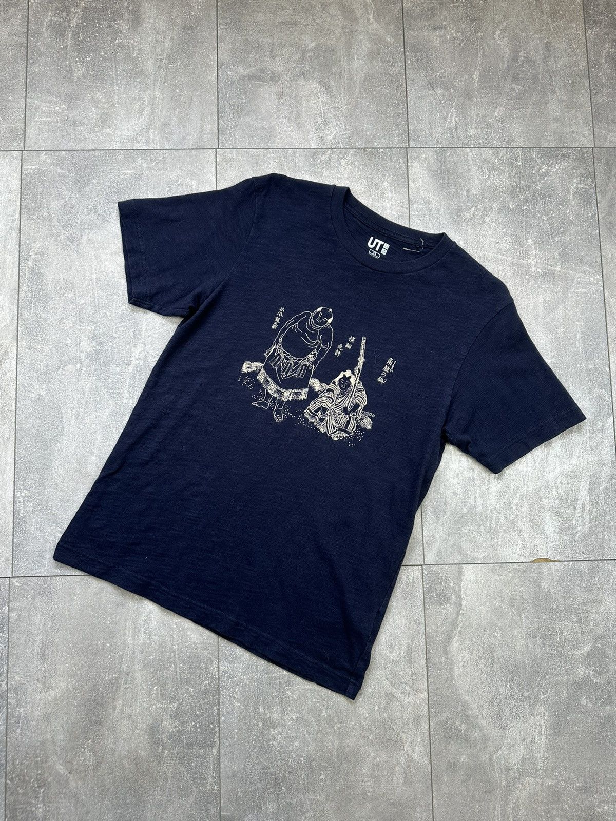 Uniqlo Uniqlo Japanese Tee Sumo Overprint Size US XS / EU 42 / 0 - 2 Thumbnail