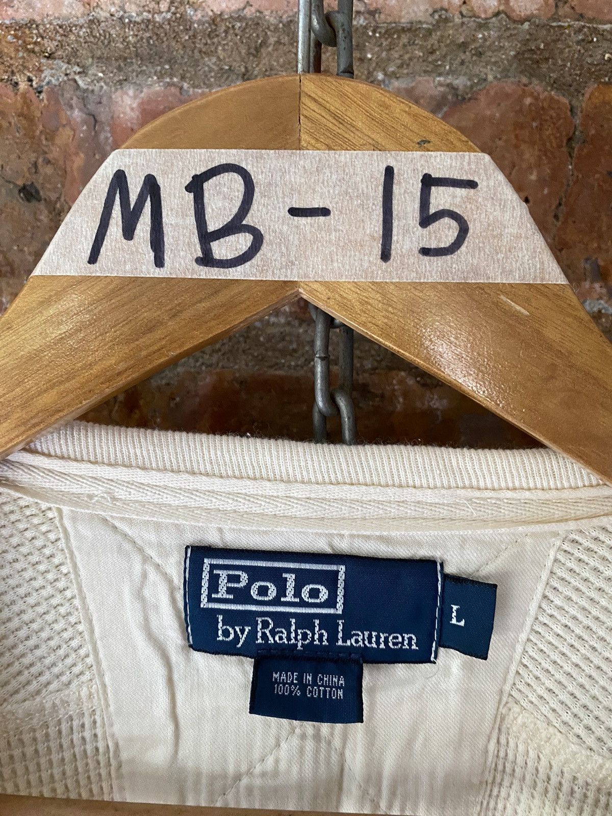 Polo Ralph Lauren Vtg Polo Ralph Lauren Thermal Wafer knit Size US L / EU 52-54 / 3 - 8 Thumbnail
