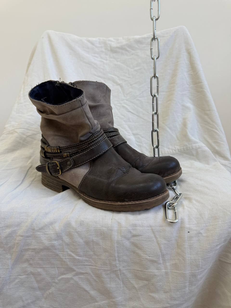 A.S.98 Avant-Garde A.S.98 Airstep Ankle 14th Addiction Style Boots Size US 5.5 / EU 38 - 2 Thumbnail