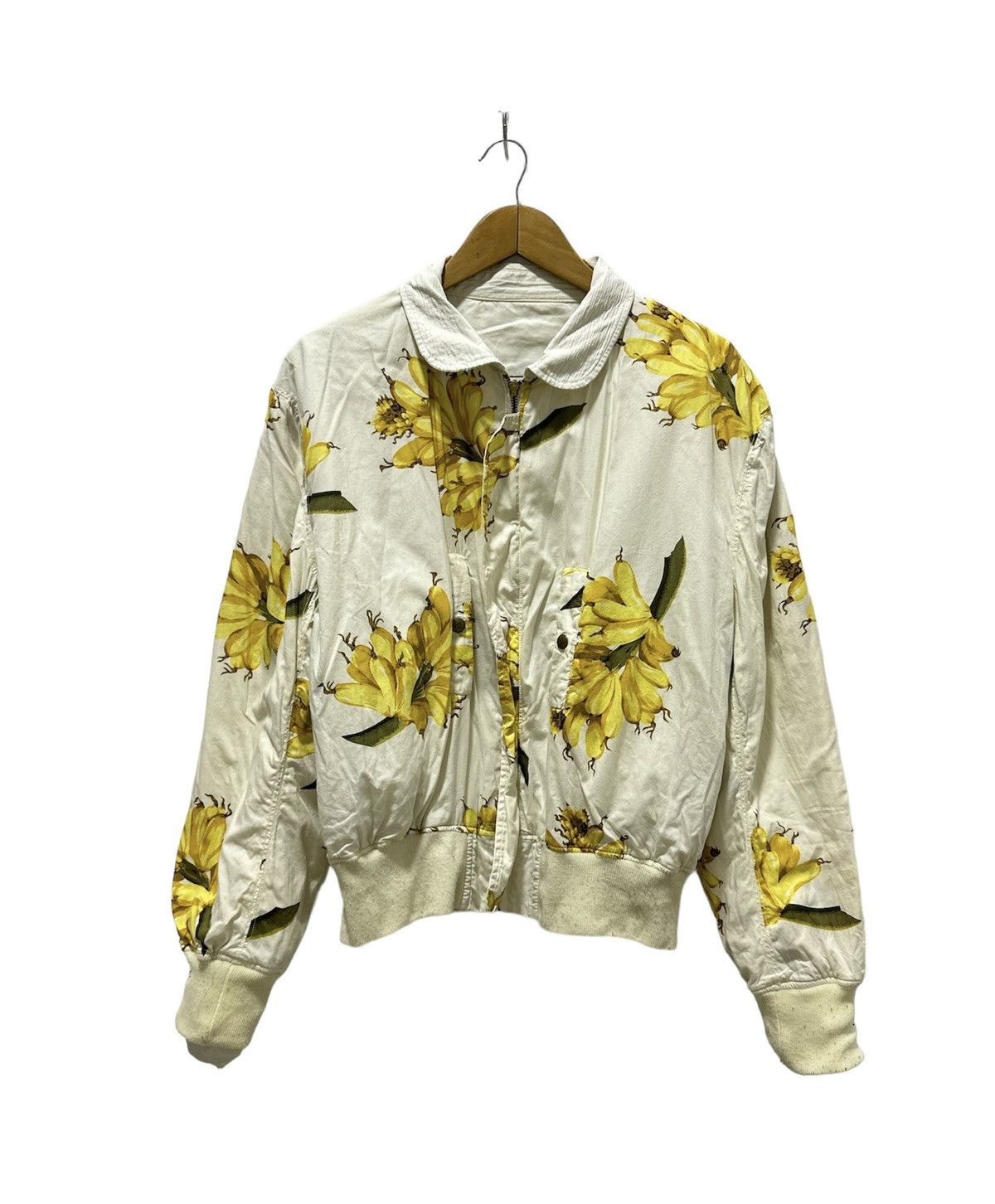 If Six Was Nine × Japanese Brand × Karl Helmut Vintage Karl Helmut Bomber Jacket Patch Flower Design Size US L / EU 52-54 / 3 - 3 Thumbnail
