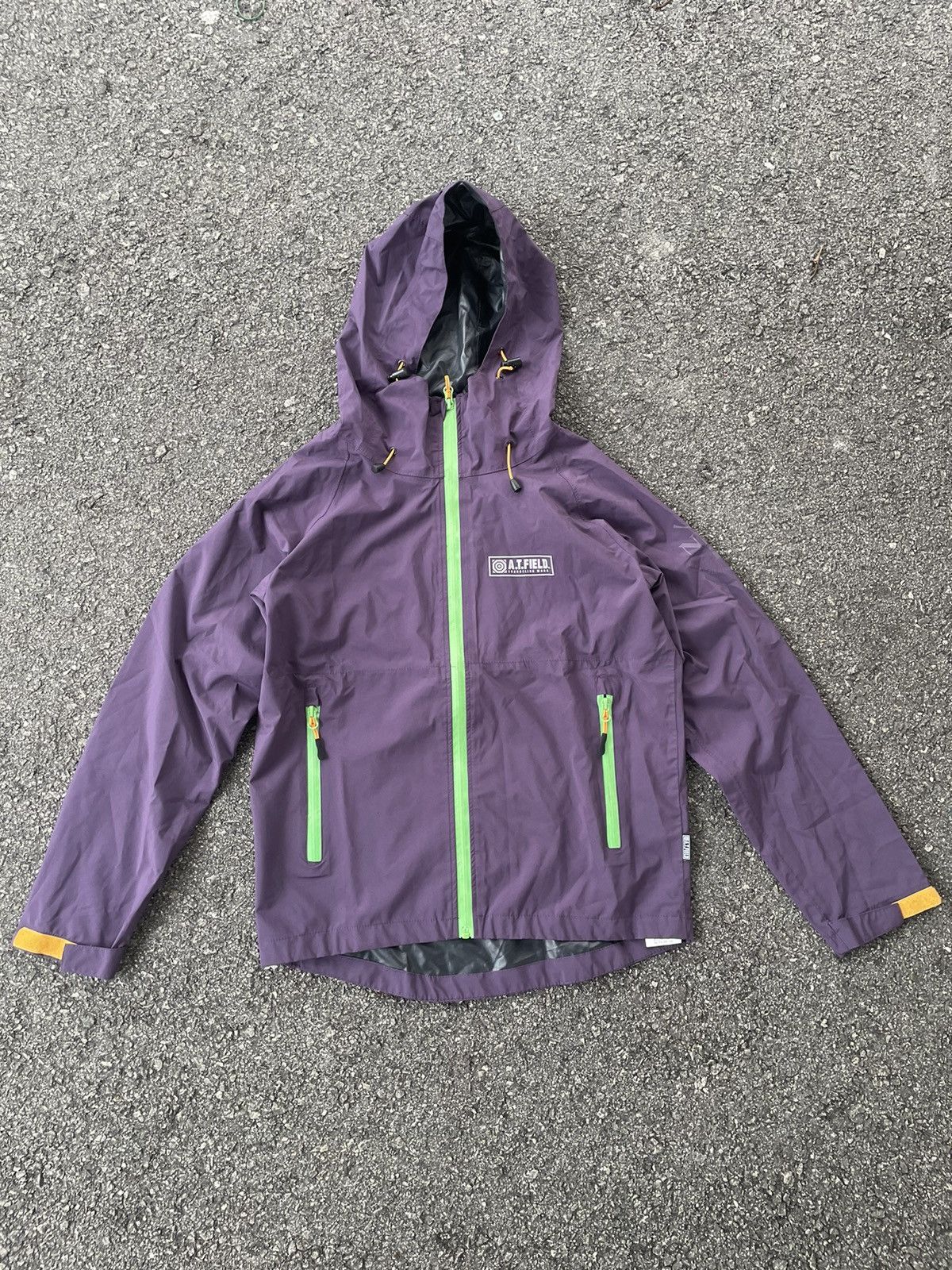 Anime × Japanese Brand Evangelion Collaboration Rain Jacket Size US S / EU 44-46 / 1 - 7 Thumbnail