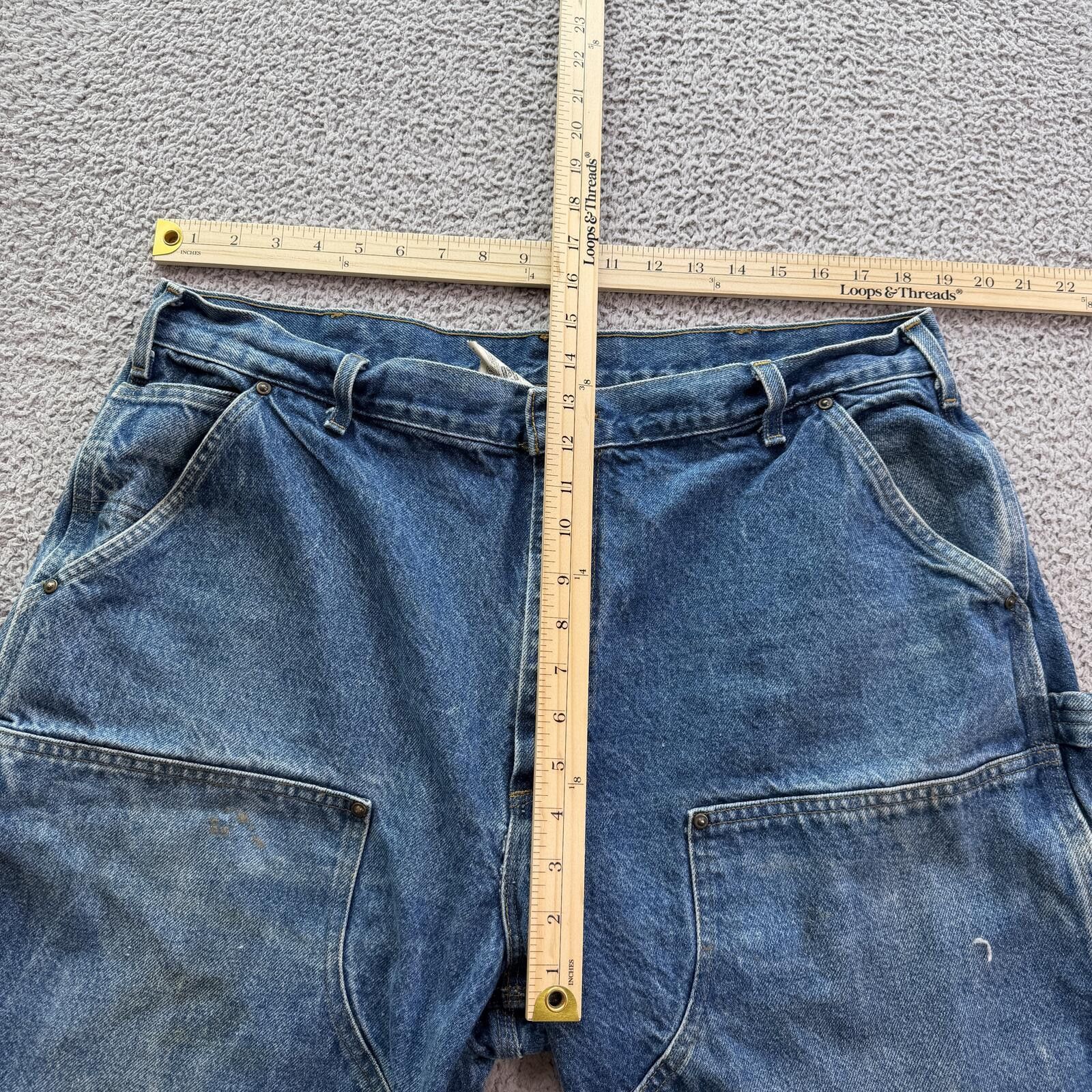 Carhartt Vintage Carhartt Double Knee Jeans Made In USA Union 40x30 Size US 40 / EU 56 - 4 Thumbnail