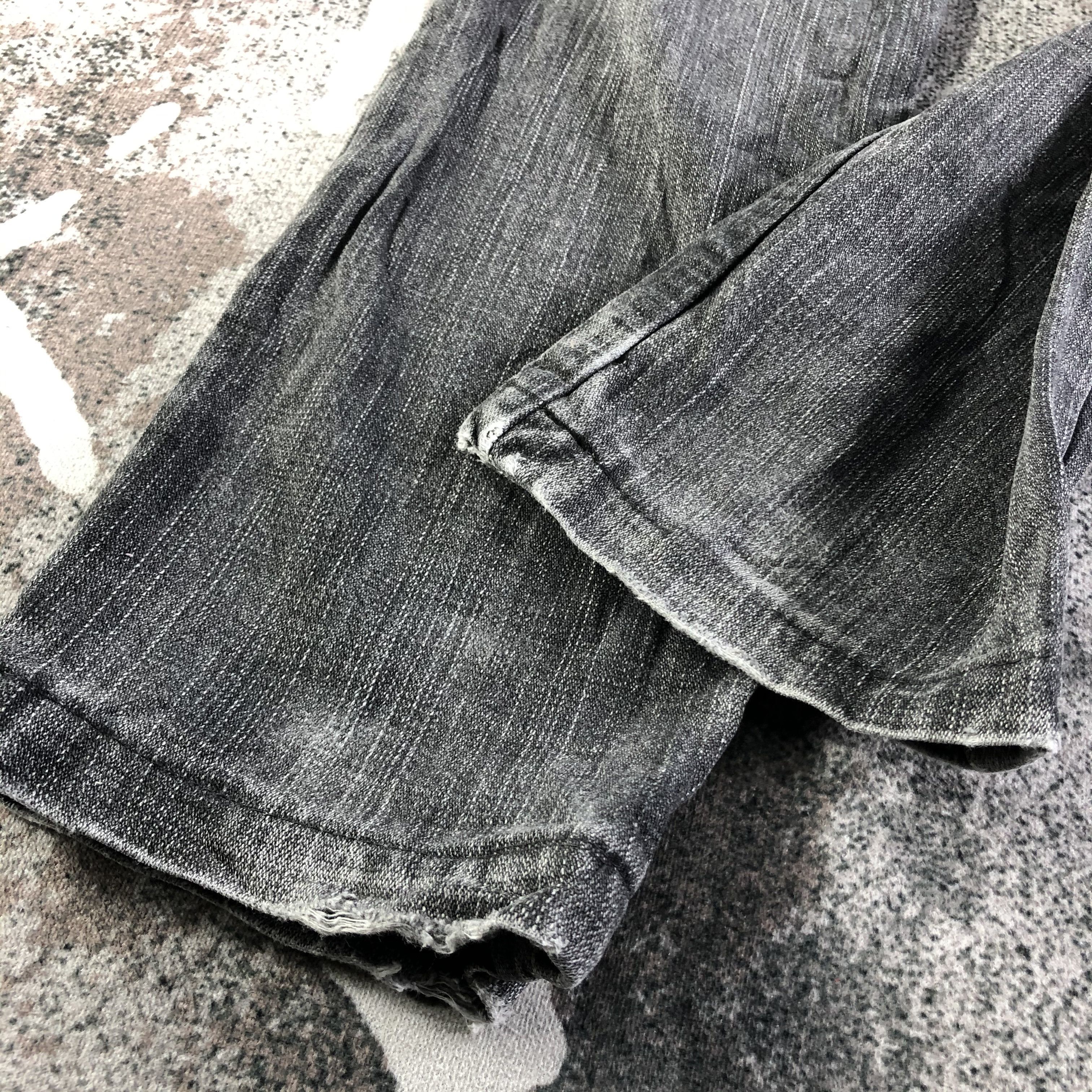Levi's Vintage Levis 503 Jeans Ripped Denim KJ3056 Size US 31 - 6 Thumbnail
