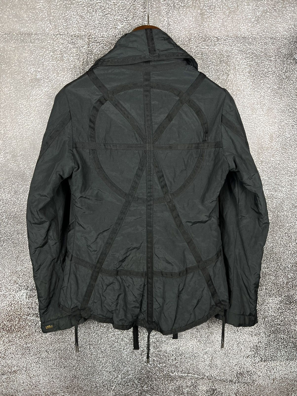 Diesel Diesel kimono 36060 belted bondage parachute jacket archive Size S / US 4 / IT 40 - 2 Thumbnail