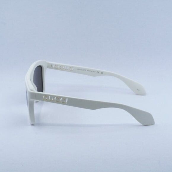 Gucci New Gucci GG1570S 003 Sunglasses - Matte White Frame Size ONE SIZE - 9 Thumbnail