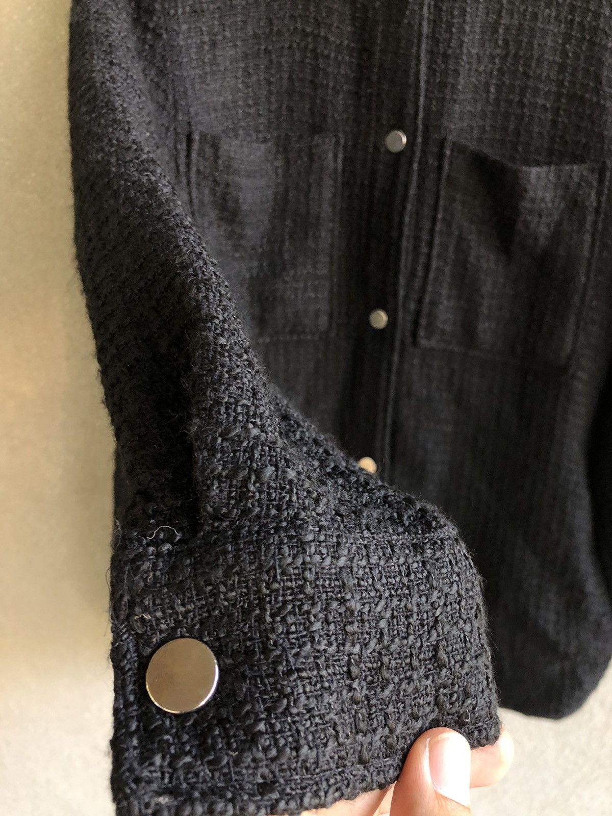 Japanese Brand × Zara Zara texture knit shirt Size S / US 4 / IT 40 - 4 Thumbnail