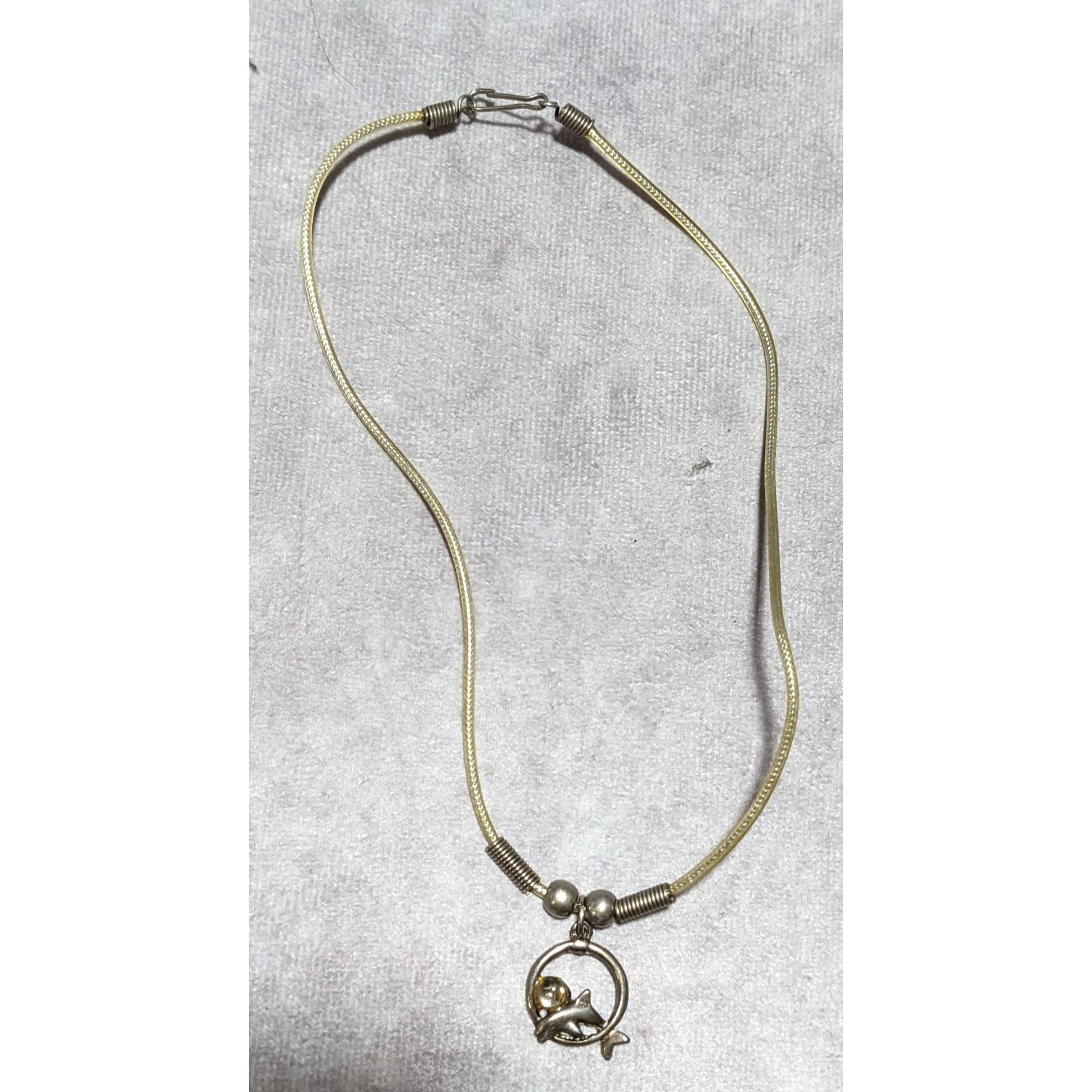 Other Vintage 90s Dolphin Necklace Size ONE SIZE - 8 Thumbnail