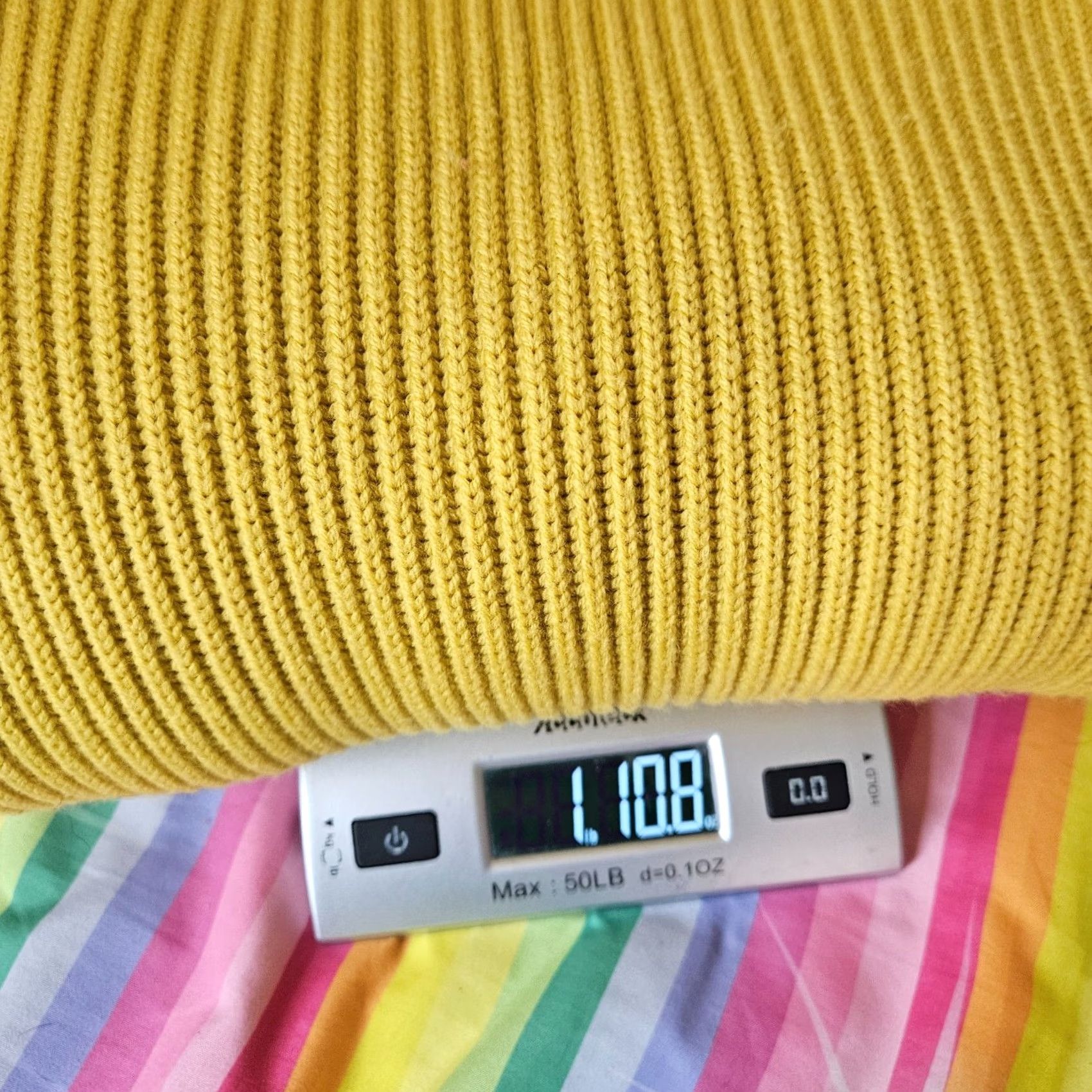 Vintage TUCKERNUCK Women's 100% Wool Ribbed Turtle Neck Yellow Long Sleeve Sweater S Cardigan Modern Knit Entire Size S / US 4 / IT 40 - 7 Thumbnail