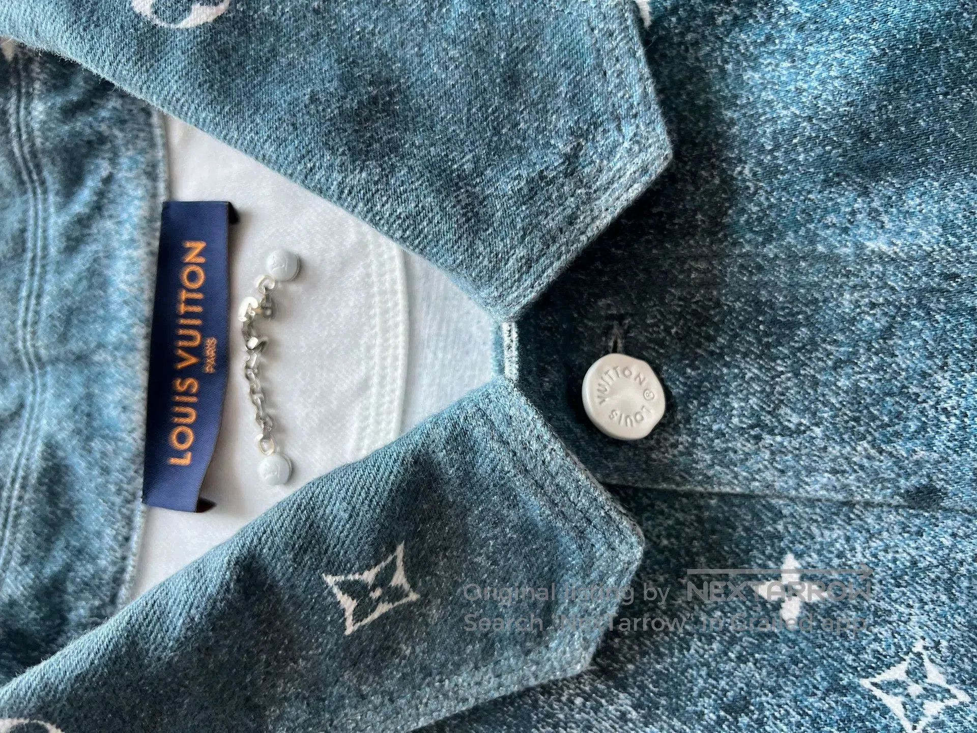 Other LV Starry Ink Denim Jacket in Blue. Size US L / EU 52-54 / 3 - 2 Thumbnail
