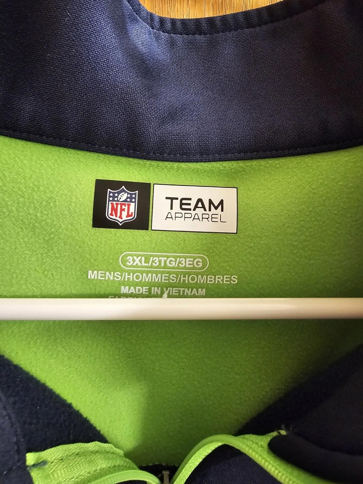 Other Seattle Seahawks Sweatshirt 3XL XXXL Team Sweater 1/4 zip Size US XXL / EU 58 / 5 - 3 Thumbnail