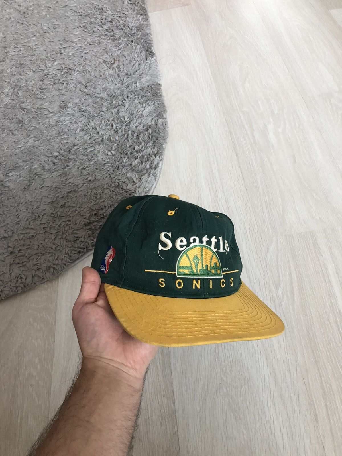 Vintage 1994 Seattle SuperSonics NBA Basketball Graphic T, Grailed