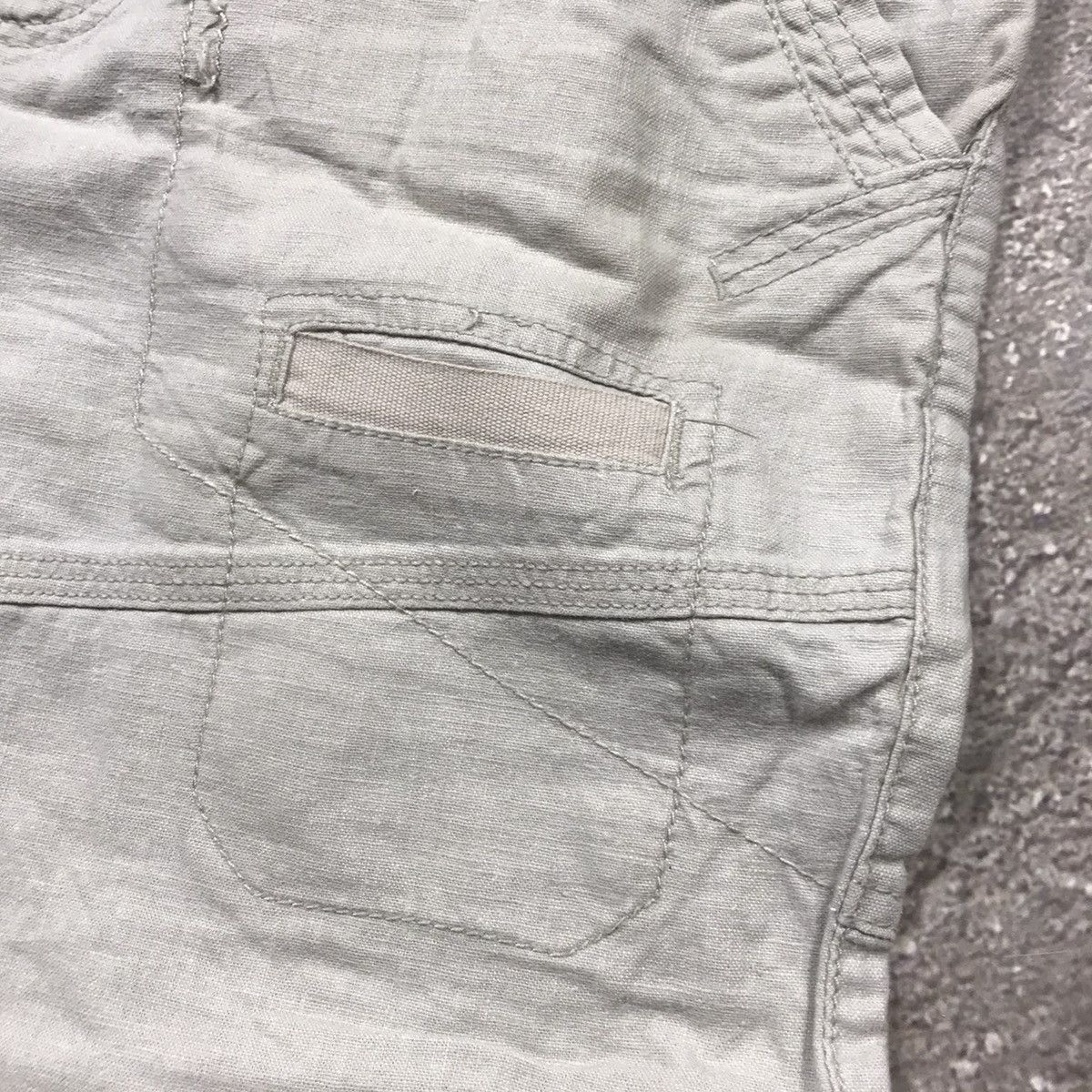 Vintage Vintage 90s Baggy Cargo Pants Distressed Parachute Streetwea Size 29" - 4 Thumbnail