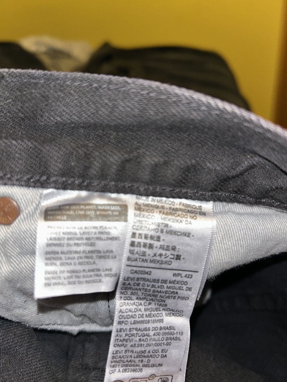 DENIM TEARS × Levi's Denim Tears x Levi's Cotton Wreath Jean Size US 33 - 9 Thumbnail