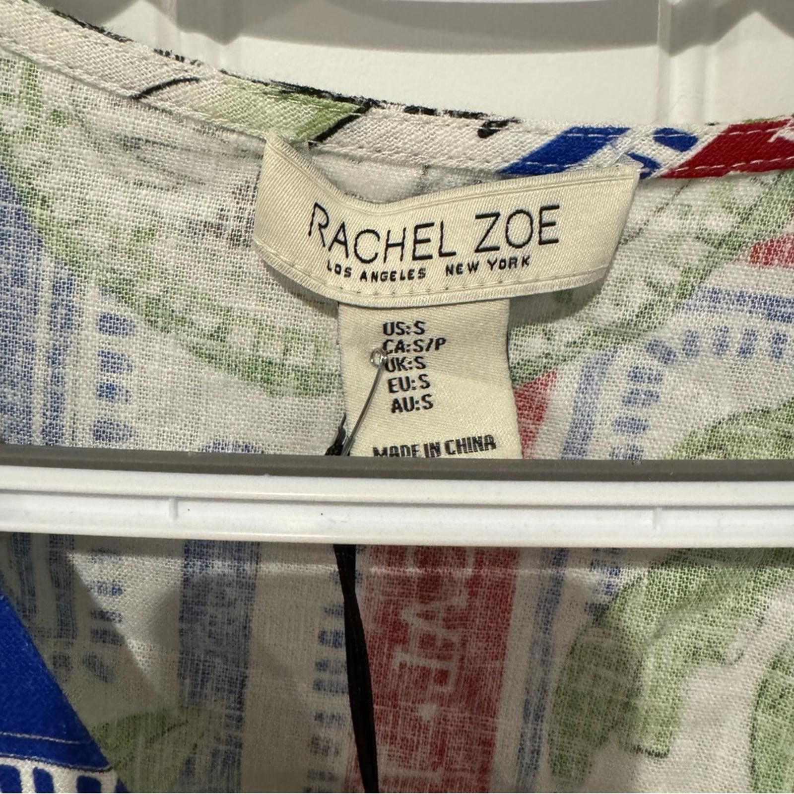 Other Rachel Zoe Tropical Printed Outfit-Pants/Shirt Size S / US 4 / IT 40 - 2 Thumbnail