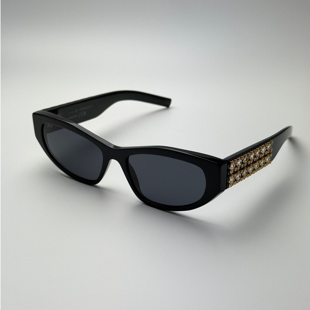 Givenchy NEW Givenchy Sunglasses GV40078I 01A Shiny Black/Gold Women Size ONE SIZE - 5 Thumbnail