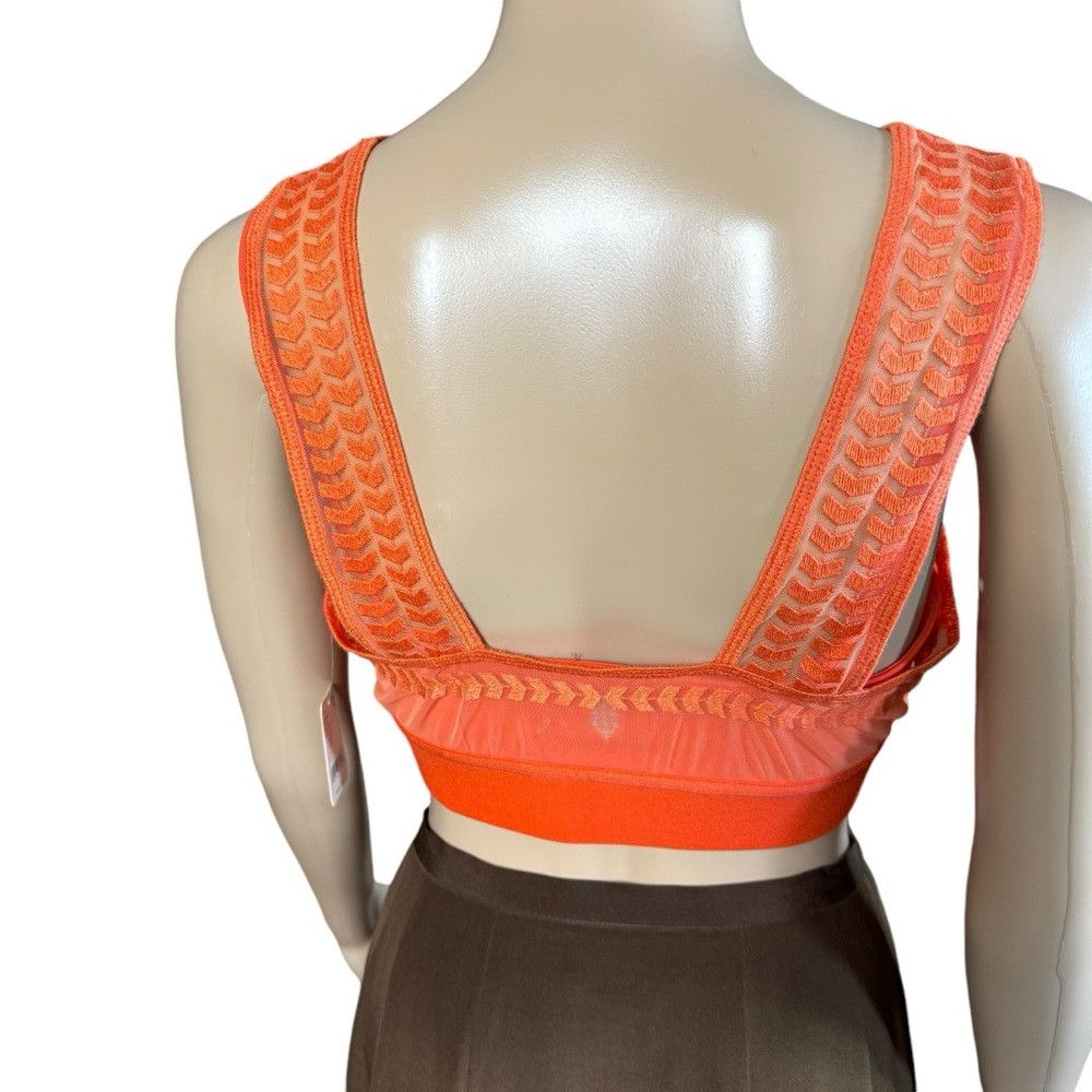 Free People NWT New Free People Mandarin Red Desert Renegade Bra Size S Size S / US 4 / IT 40 - 4 Thumbnail