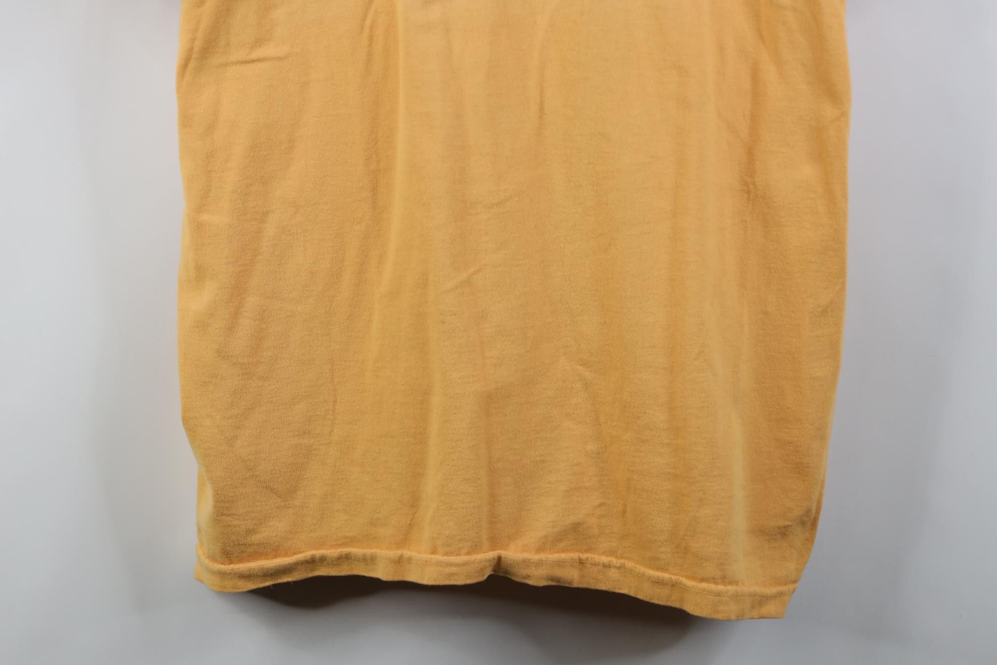 Vintage Vintage 90s Streetwear Script Canada T-Shirt Orange Size US XL / EU 56 / 4 - 4 Thumbnail