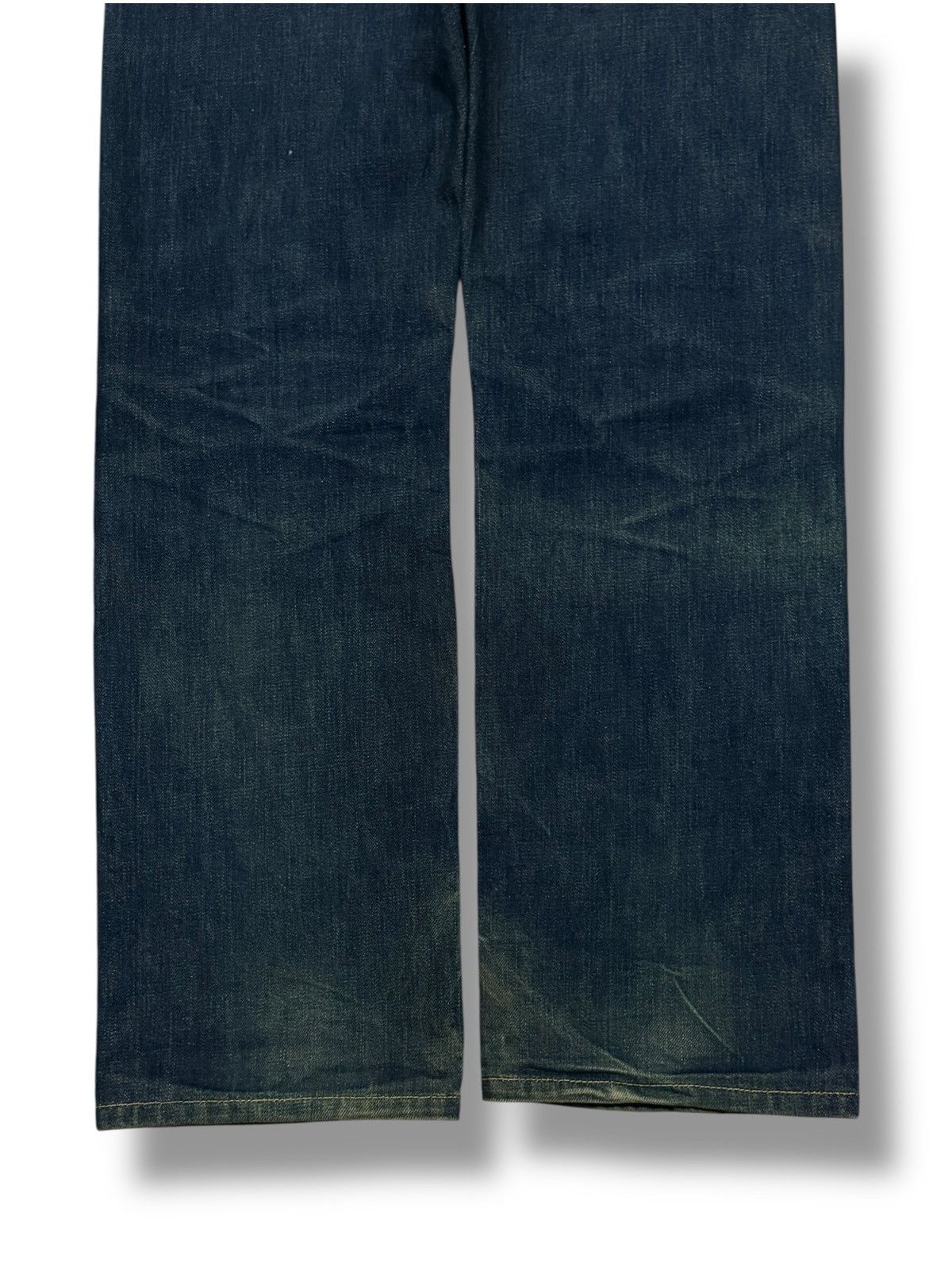 Hysteric Glamour Vintage Walking Jumper by Bobson Japanese Denim Side Stripe Size US 31 - 6 Thumbnail