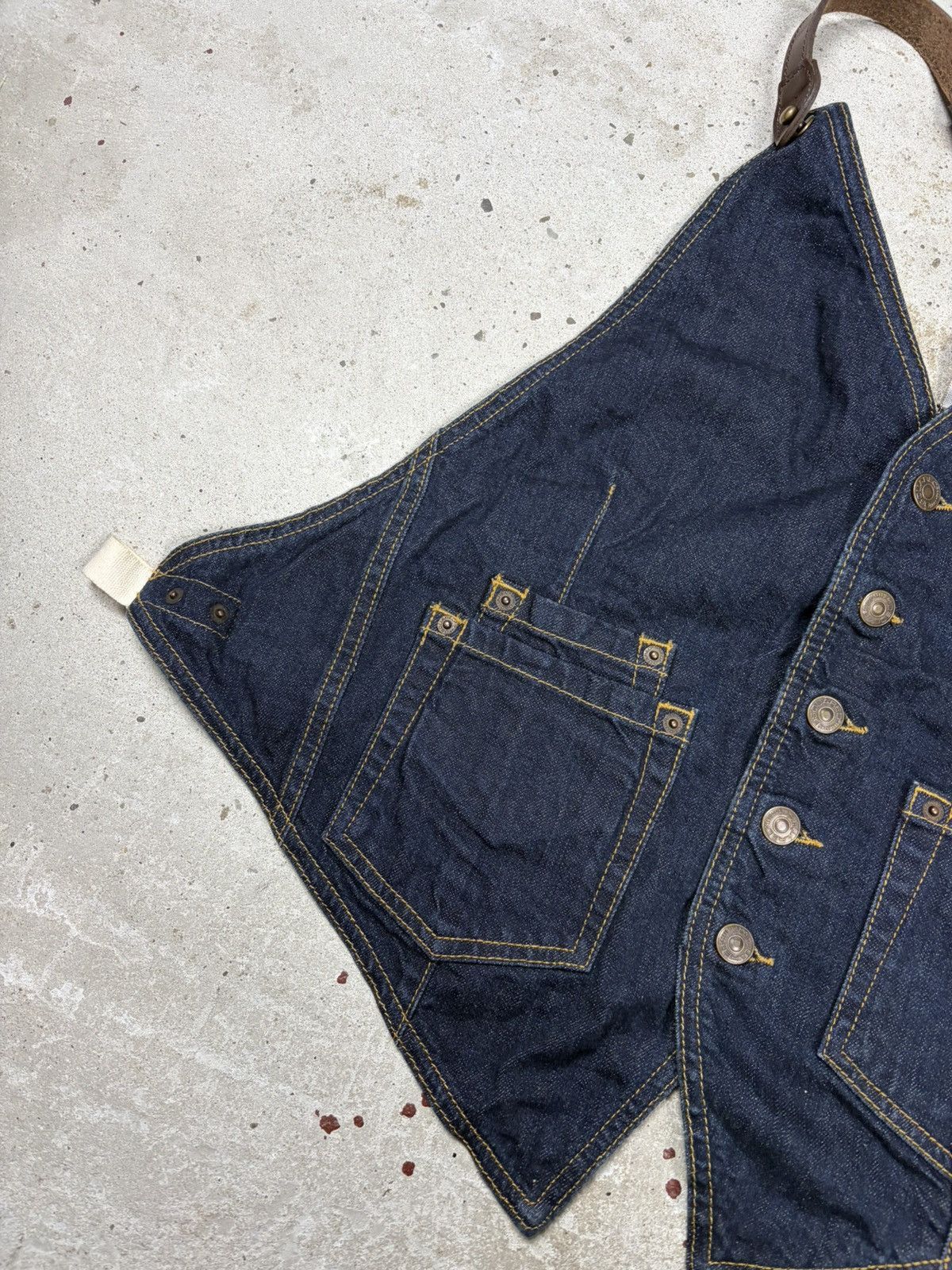 Dsquared2 SS 2006 Dsquared2 Denim Jeans Harness Vest Rare Runway Size US L / EU 52-54 / 3 - 7 Thumbnail