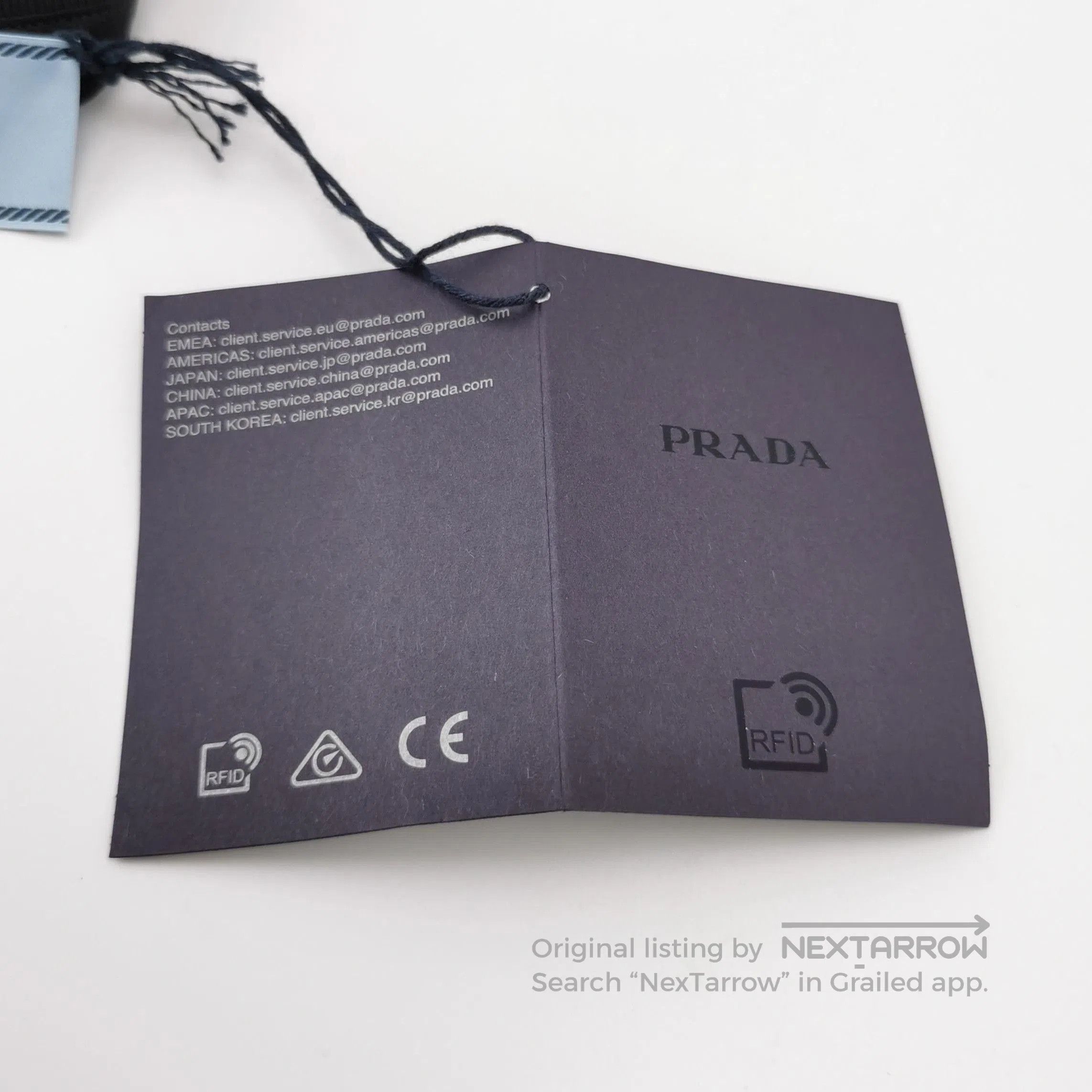 Prada Prada Classic Cotton Crew Neck T. Size S / US 4 / IT 40 - 4 Thumbnail