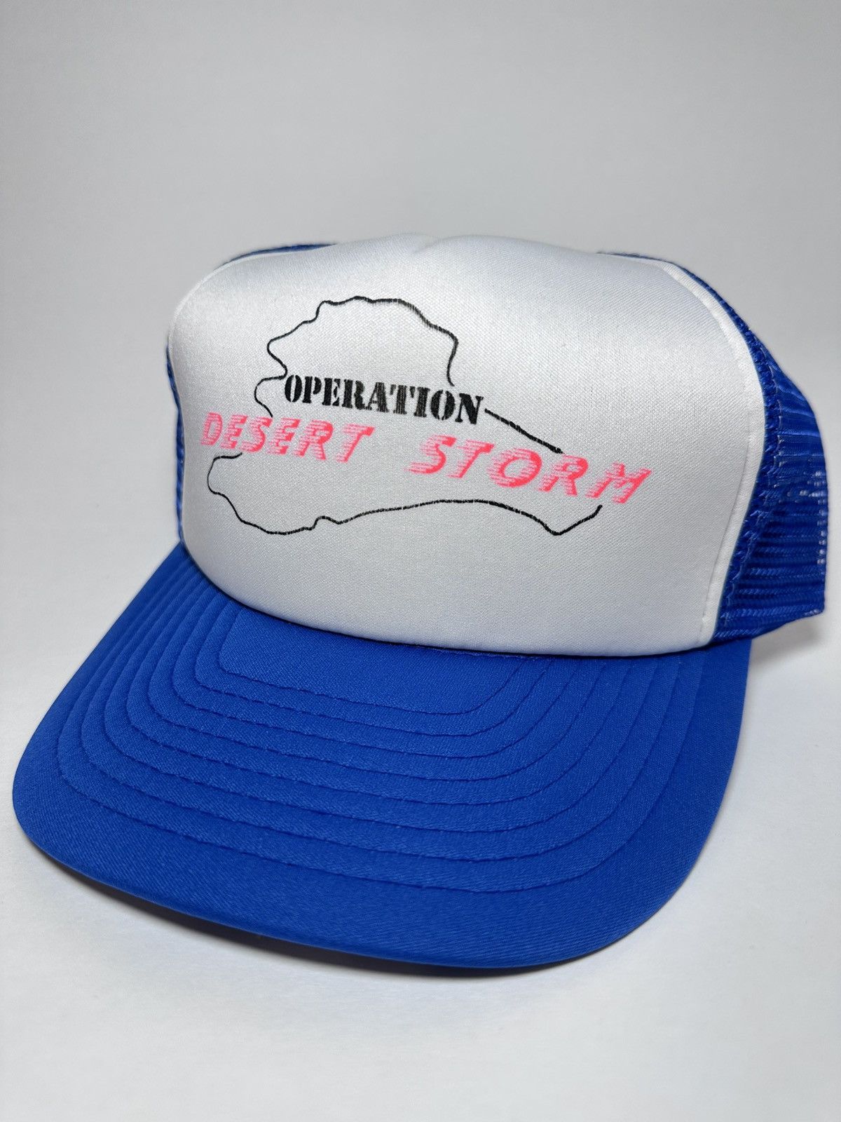 Vintage Vintage Desert Storm Trucker Snapback Size ONE SIZE - 1 Thumbnail