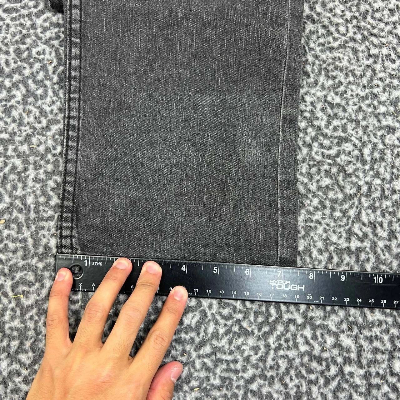 Other Footprint Manufacture Jeans Men 36x33 Black Denim Pants Size US 36 / EU 52 - 7 Thumbnail