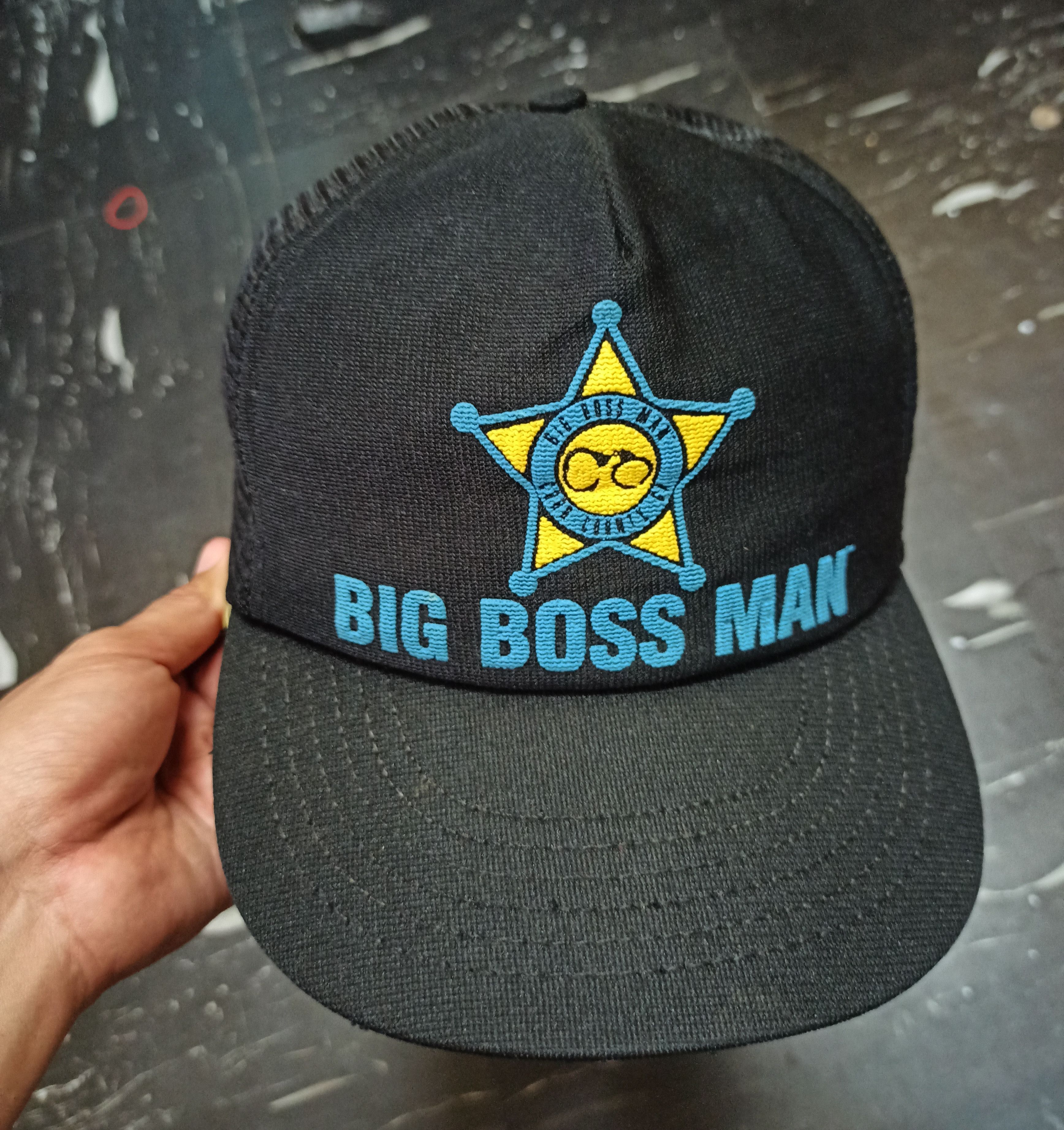 WWF Vintage WWF Big Boss Man Tracker Snapback Cap Size ONE SIZE - 1 Thumbnail