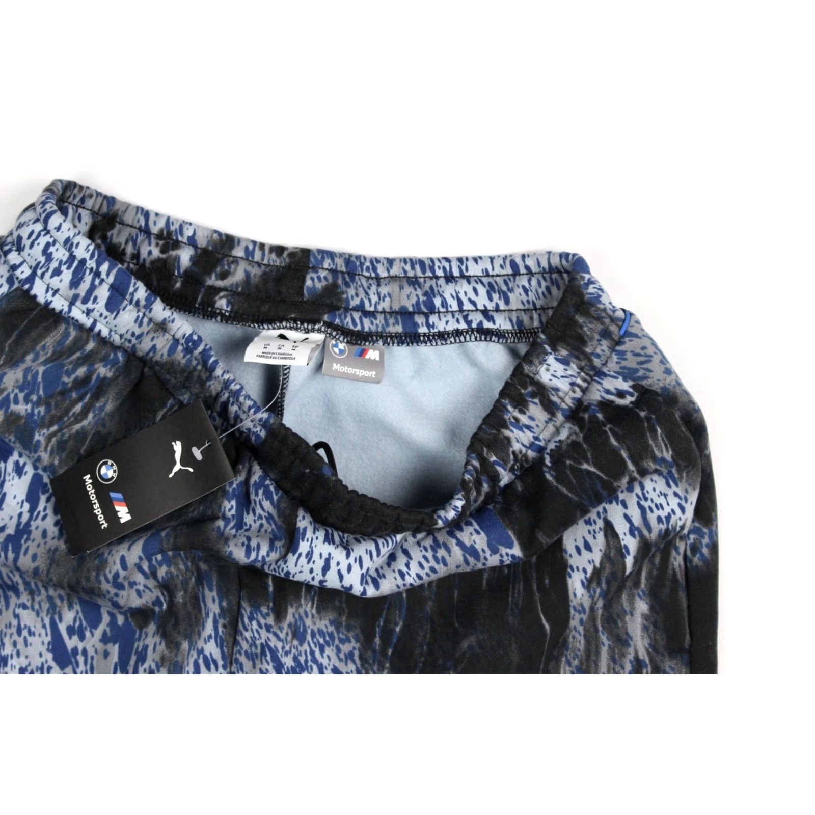 Puma Puma Men's BMW Colorsplash Fleece Shorts M Medium Inseam 11" Blue 631147 01 Size US 31 - 4 Thumbnail