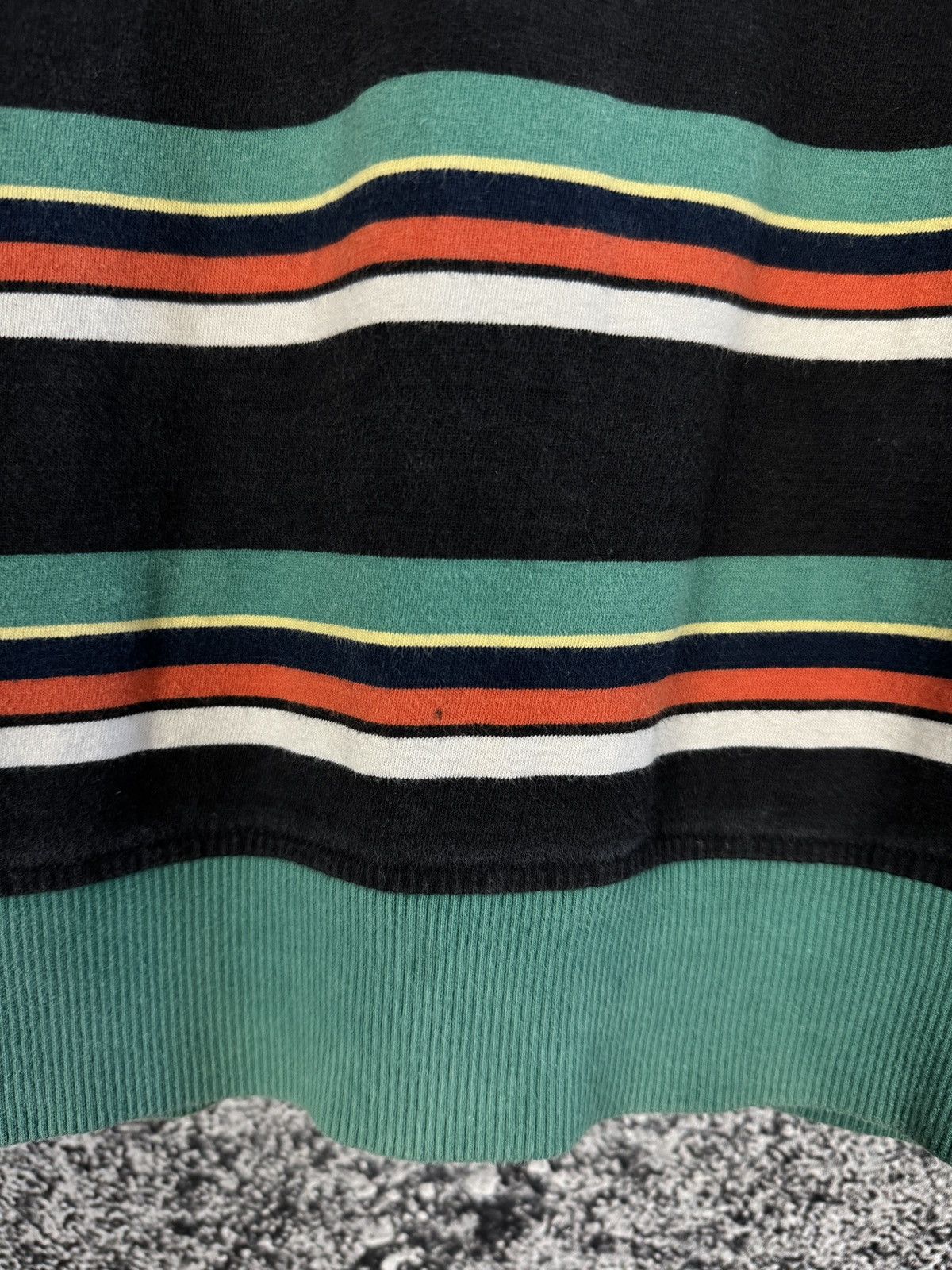 Guess Vintage Guess Striped Light Sweatshirt Premium Cotton Size US S / EU 44-46 / 1 - 17 Thumbnail