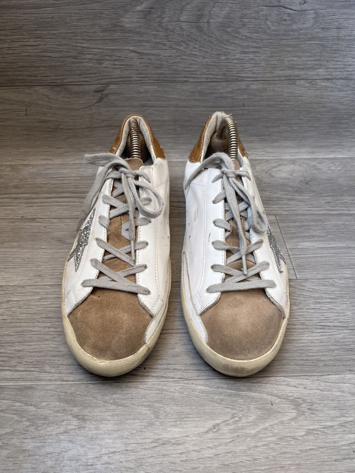 Golden Goose Golden goose superstar low-top distressed sneakers Size US 9 / IT 39 - 3 Thumbnail