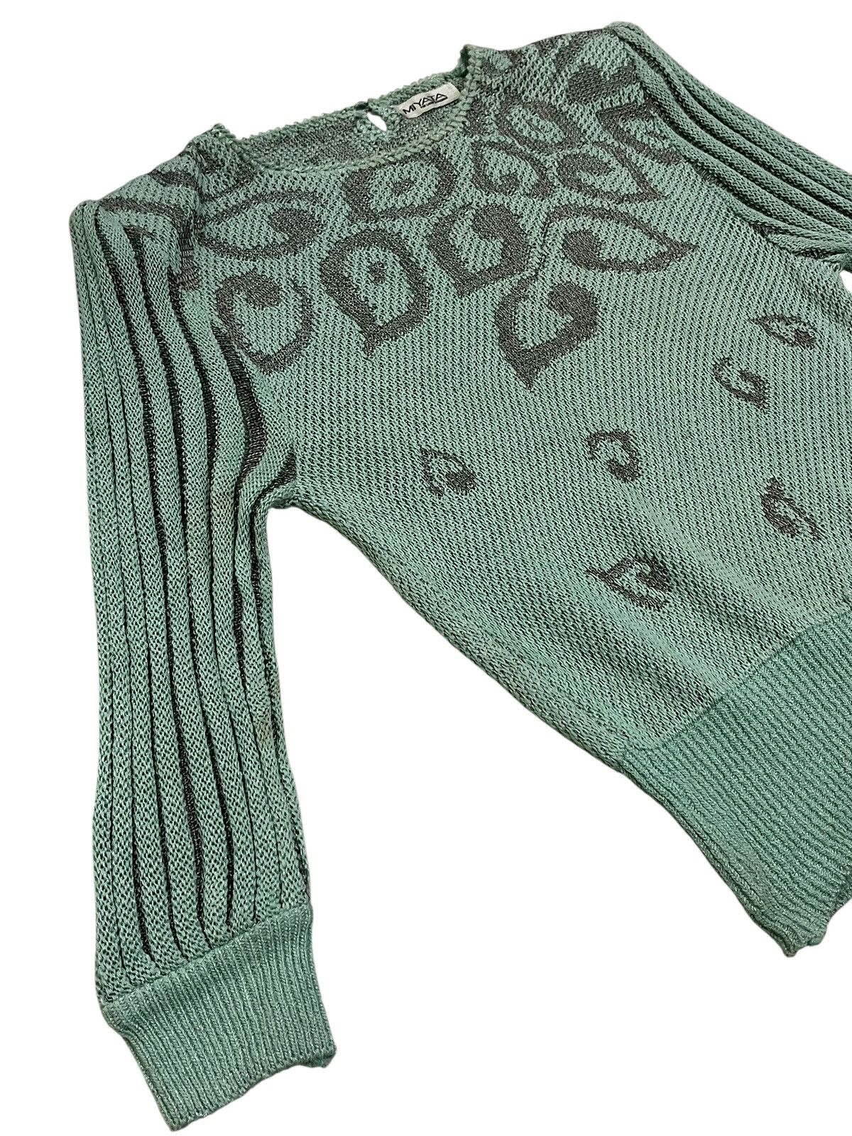 Japanese Brand Japanese Brand Miyata Wrap top Knitwear Size S / US 4 / IT 40 - 4 Thumbnail