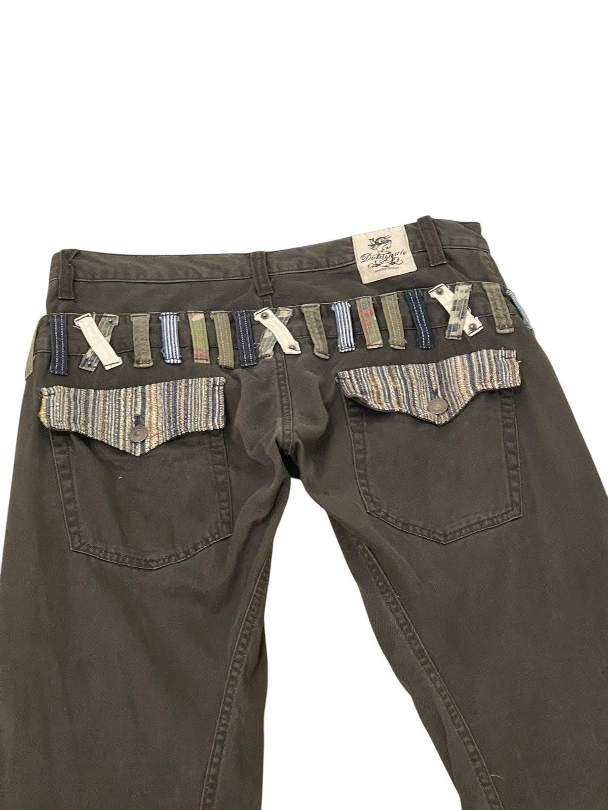 Japanese Brand Double Waist Jeans Dominate Regular 7🟦 Size US 34 / EU 50 - 6 Thumbnail