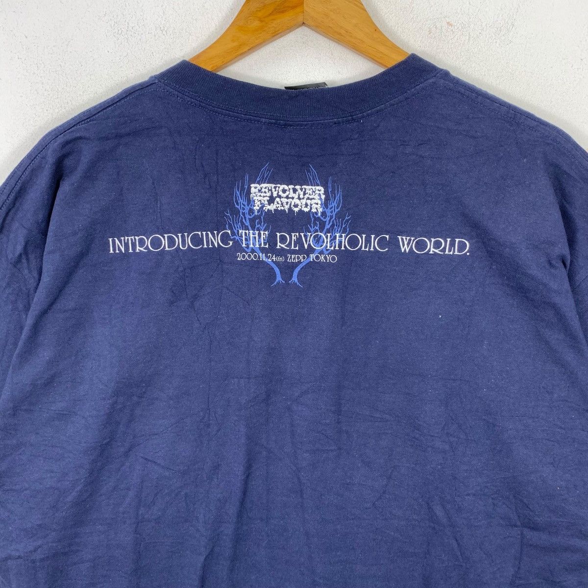 REVOLVE Vintage REVOLVER JAPAN REVOLHOLIC World Tee Shirt Tour Size US XL / EU 56 / 4 - 5 Thumbnail