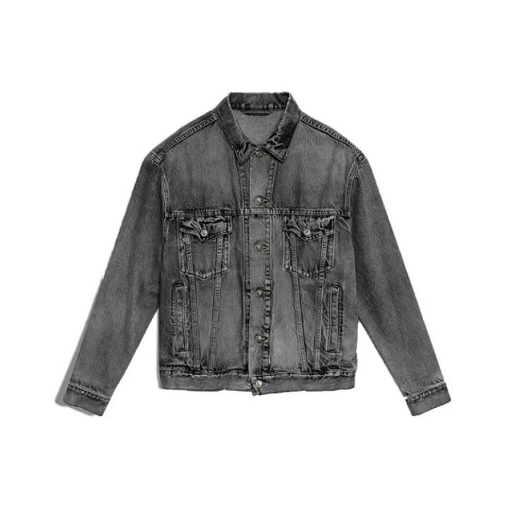 Balenciaga Balenciaga Men’s Vintage Wash Denim Jacket Size US L / EU 52-54 / 3 - 1 Thumbnail