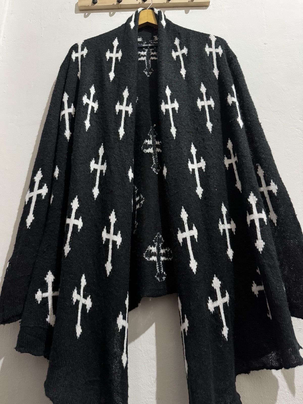 Hysteric Glamour × If Six Was Nine × Japanese Brand Y2k Neon Soda cross ifsixwasnine long cardigan Size US L / EU 52-54 / 3 - 3 Thumbnail