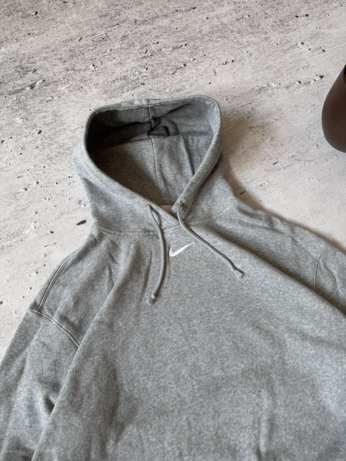 Nike × Vintage NIKE VINTAGE 00s y2k OVERSIZE BAGGY HOODIE CENTER LOGO Size US S / EU 44-46 / 1 - 3 Thumbnail