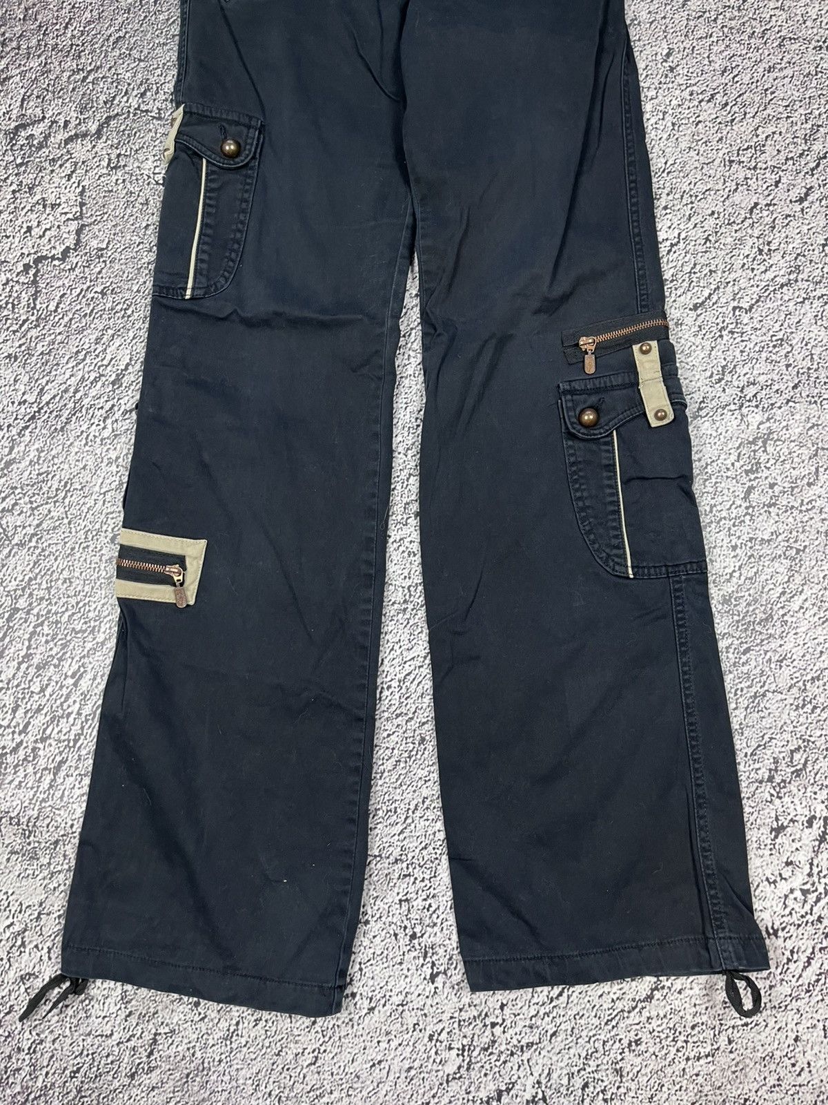 Japanese Brand Vintage Japan junya watanabe Style Cargo pants Y2K Size 28" / US 6 / IT 42 - 2 Thumbnail