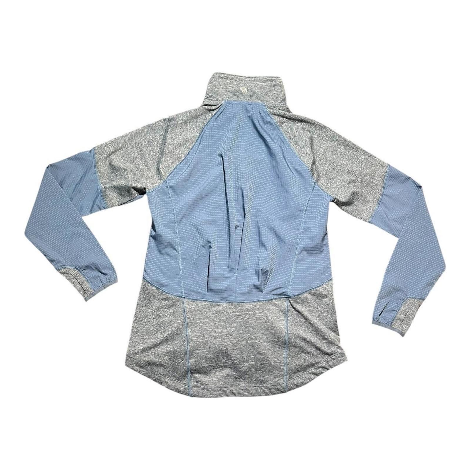 Mountain Hardwear Mountain Hardware Mistrala Mock Blue Grey Jacket Size L / US 10 / IT 46 - 3 Thumbnail