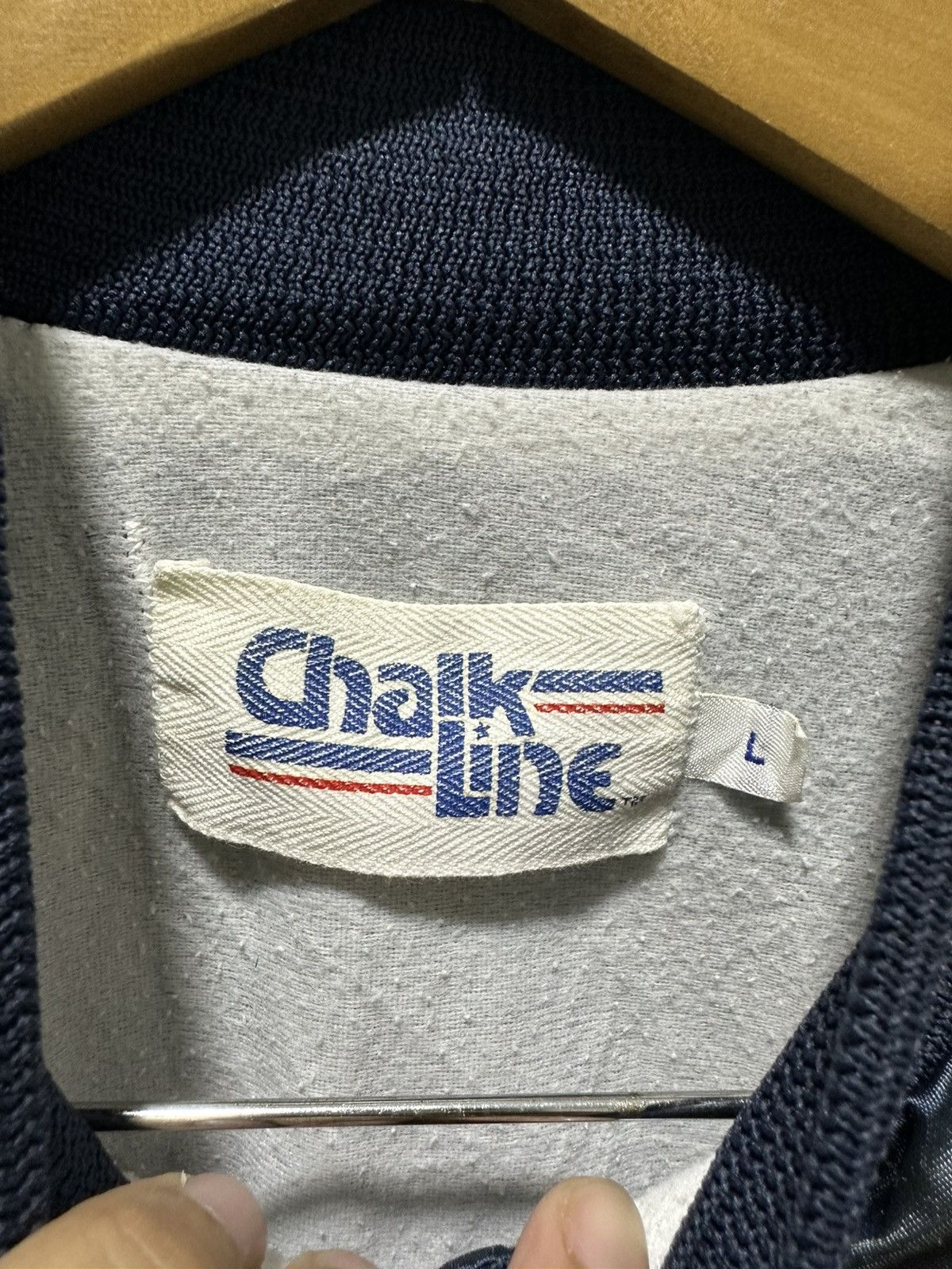 Chalk Line × New York Yankees × Vintage Vintage Chalk Line New York Yankess Bomba Jacket sun Faded Size US L / EU 52-54 / 3 - 3 Thumbnail