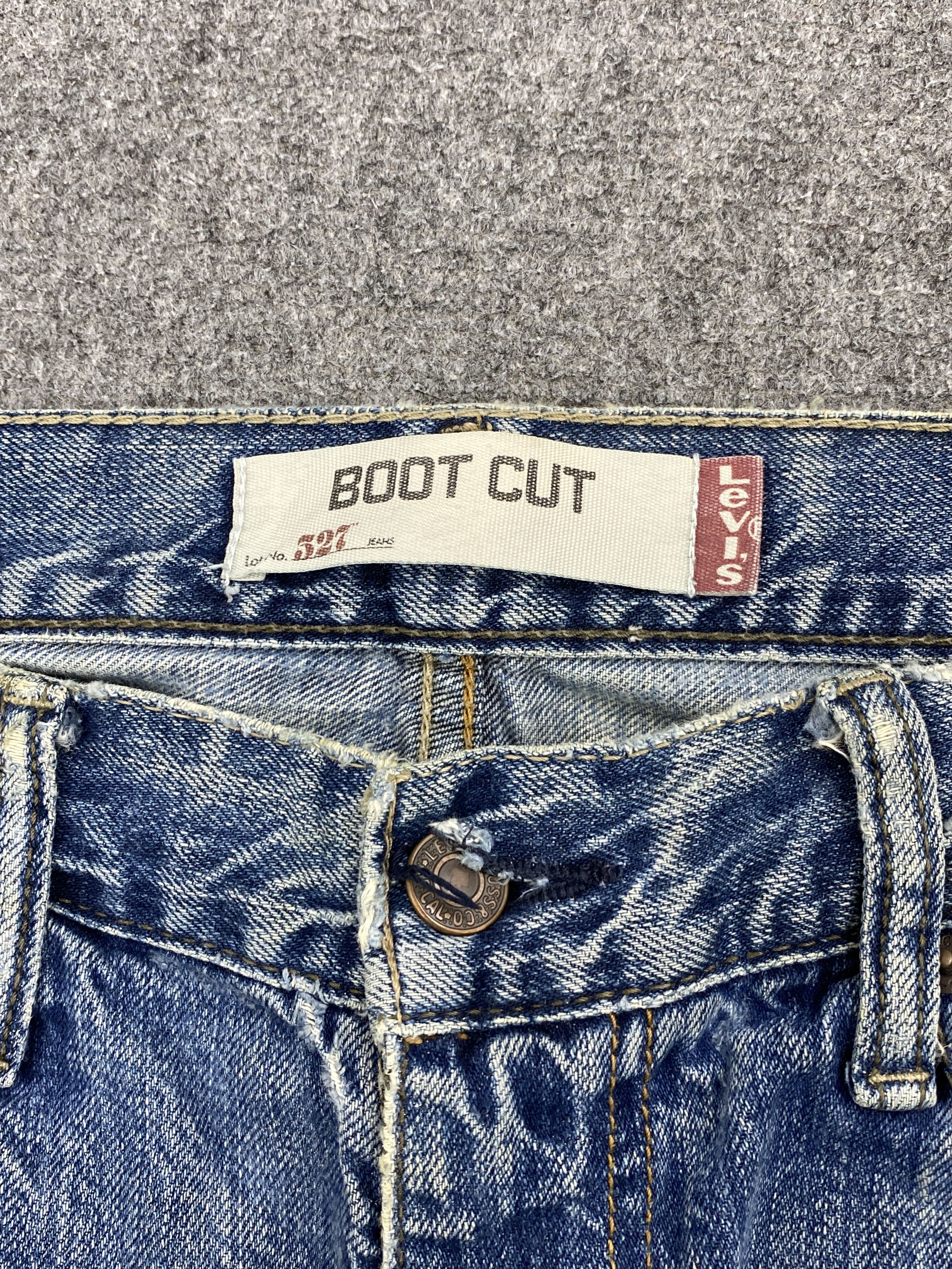 Vintage Levi's 527 Faded Blue Bootcut Jeans