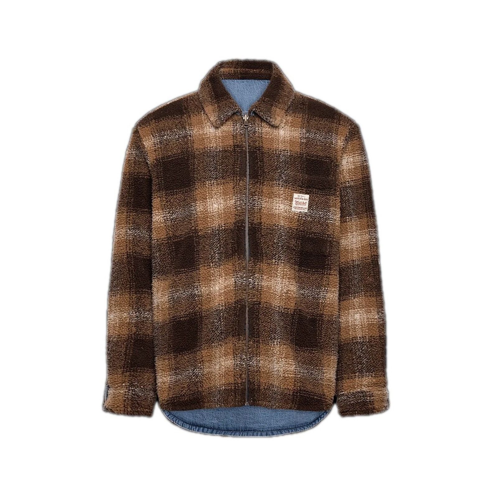 Levi's Levi’s Work Capsule Reversible Chore Barn Flannel Shacket M Size US M / EU 48-50 / 2 - 9 Thumbnail