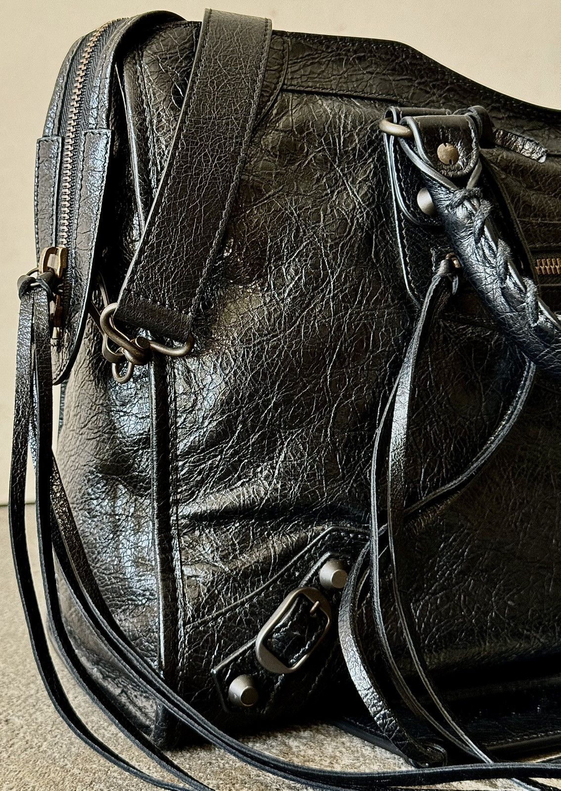 Balenciaga Balenciaga - SS19/22 - Classic Le City Motorcycle - Lambskin Size ONE SIZE - 12 Thumbnail